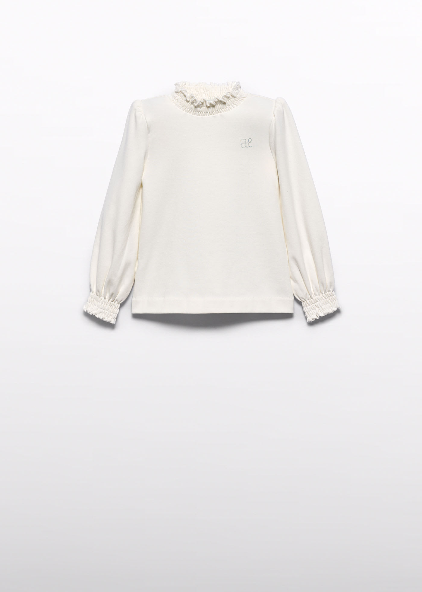 Girl Ruffle Turtleneck