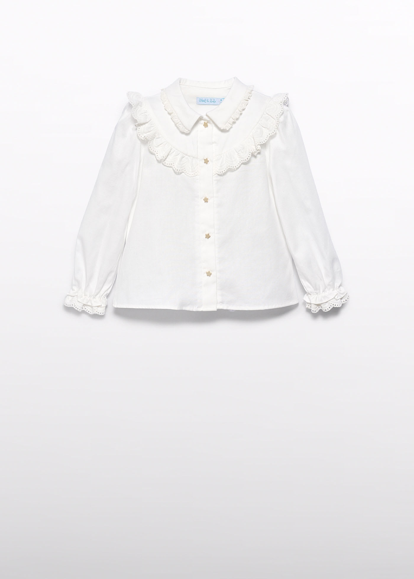 Girls viyella blouse