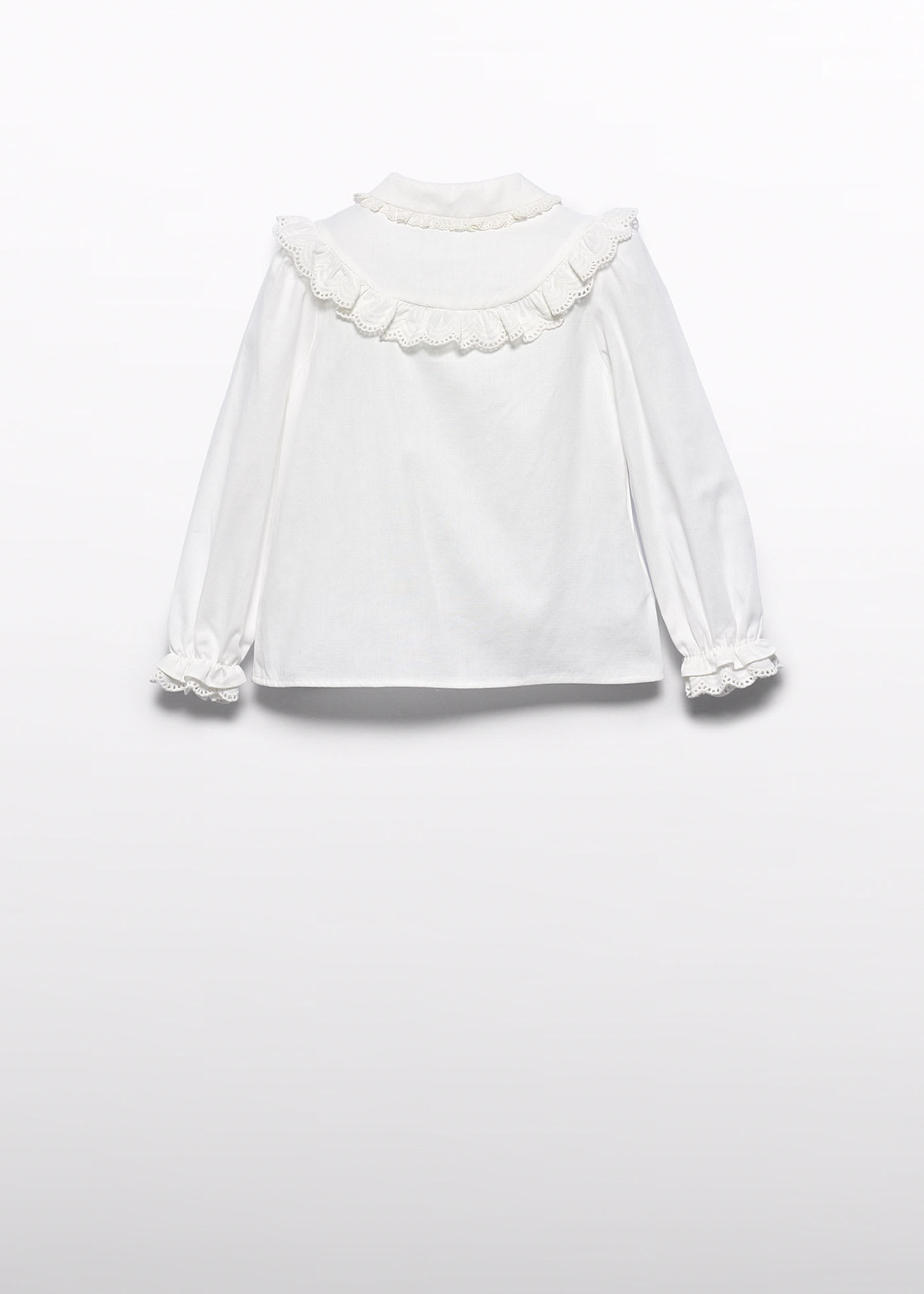 Girls viyella blouse