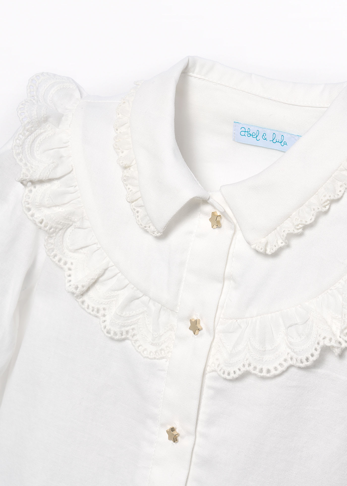 Girls viyella blouse