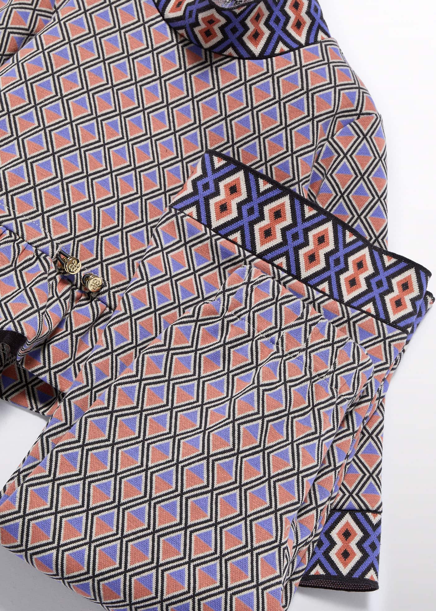 Conjunto pantalón punto jacquard  niña