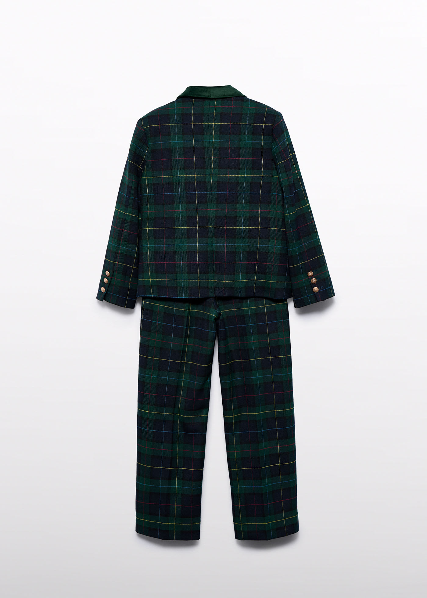 Girl Tartan Suit