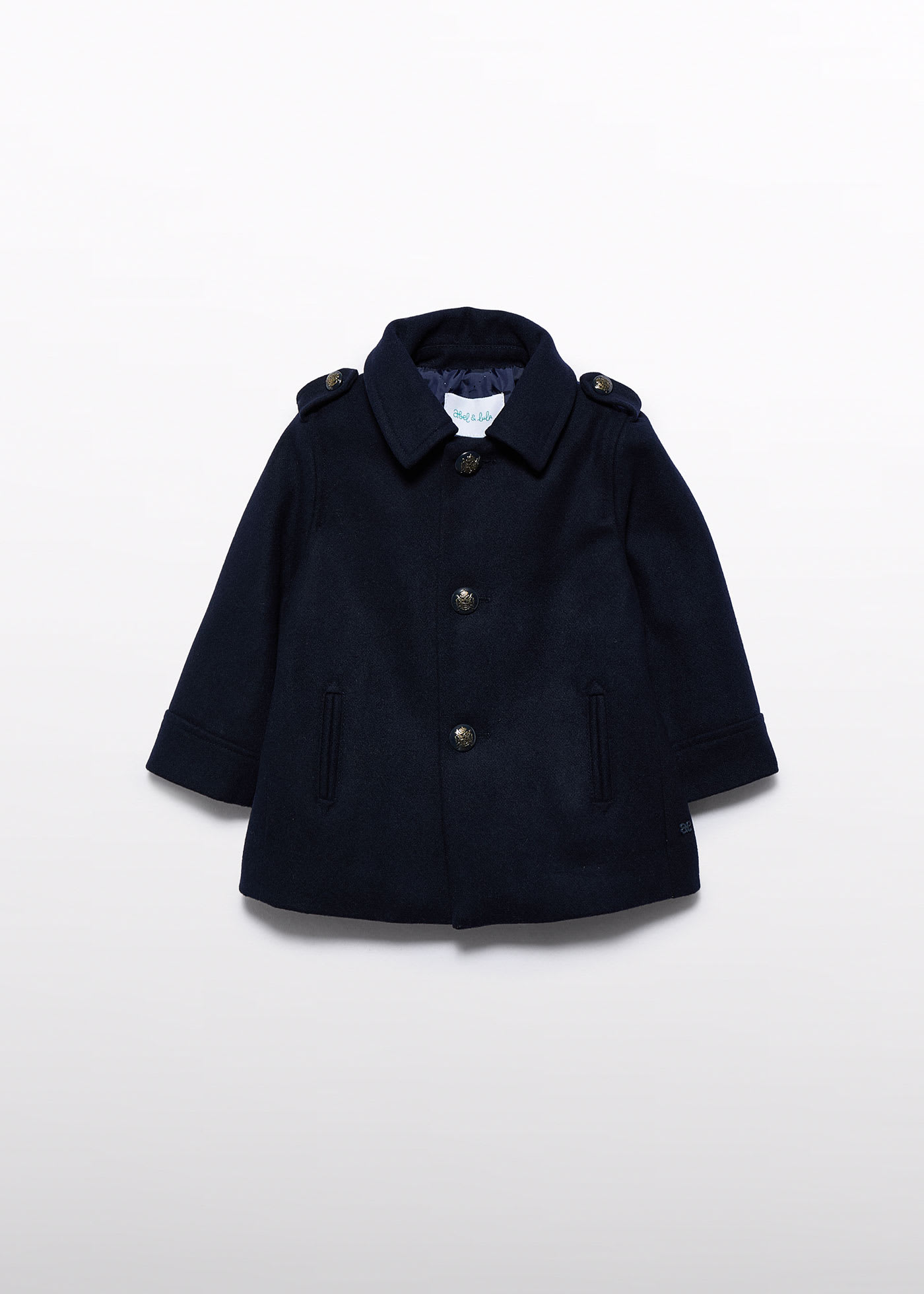 Manteau en laine mélangé bébé