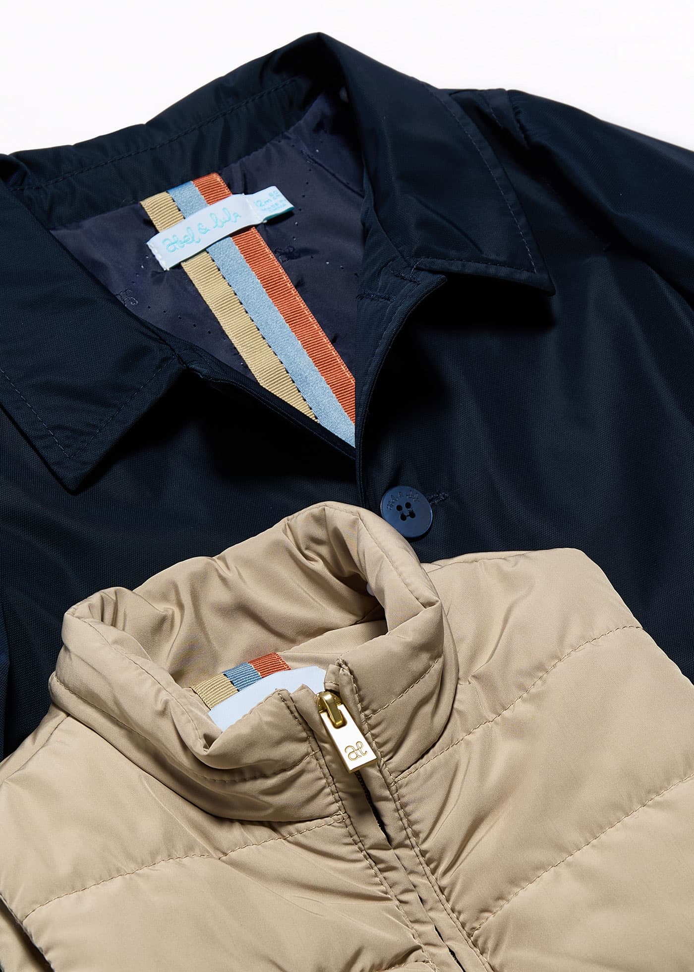 Gabardine com colete bebé