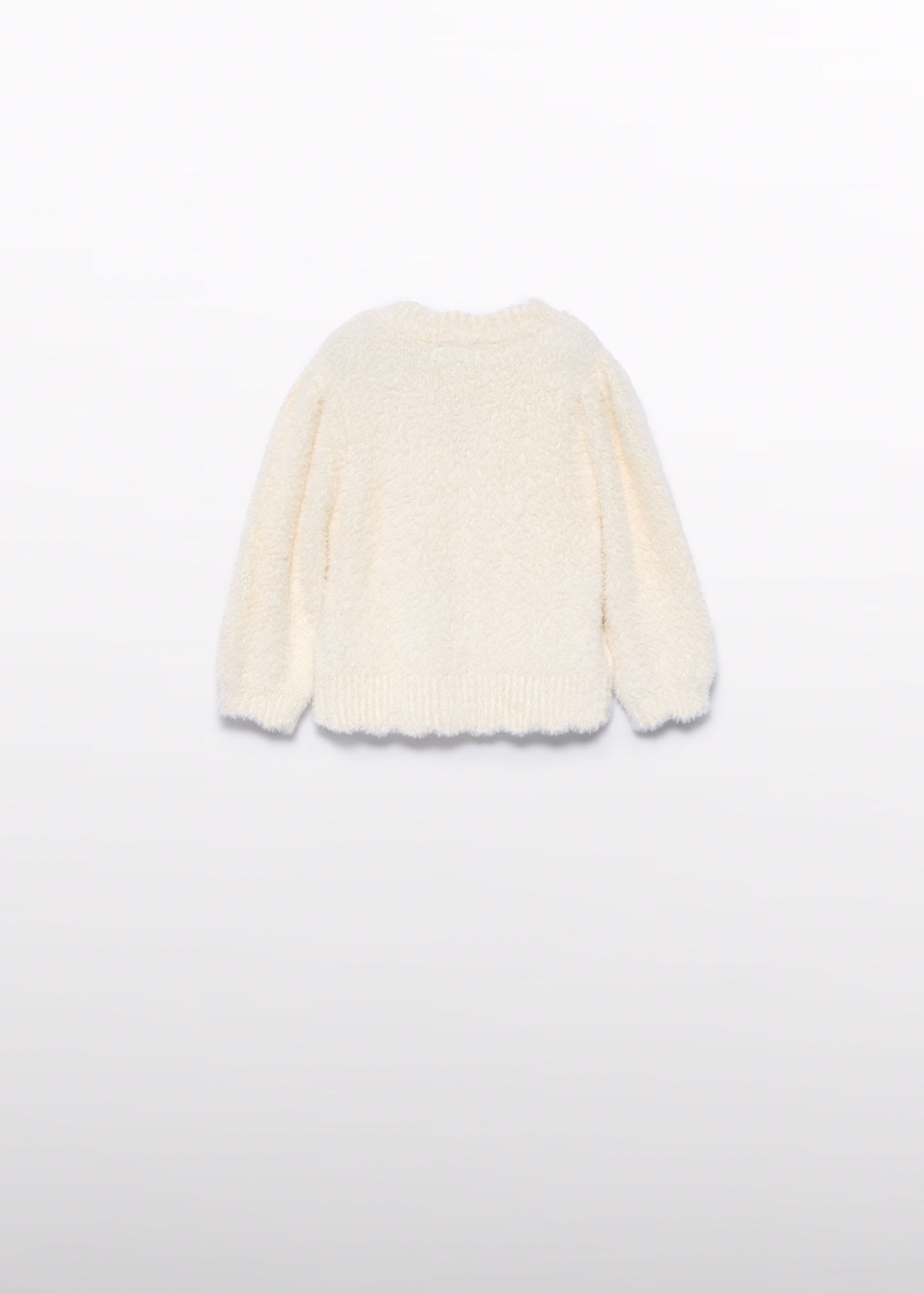 Sweter niemowlęcy trykotowy
