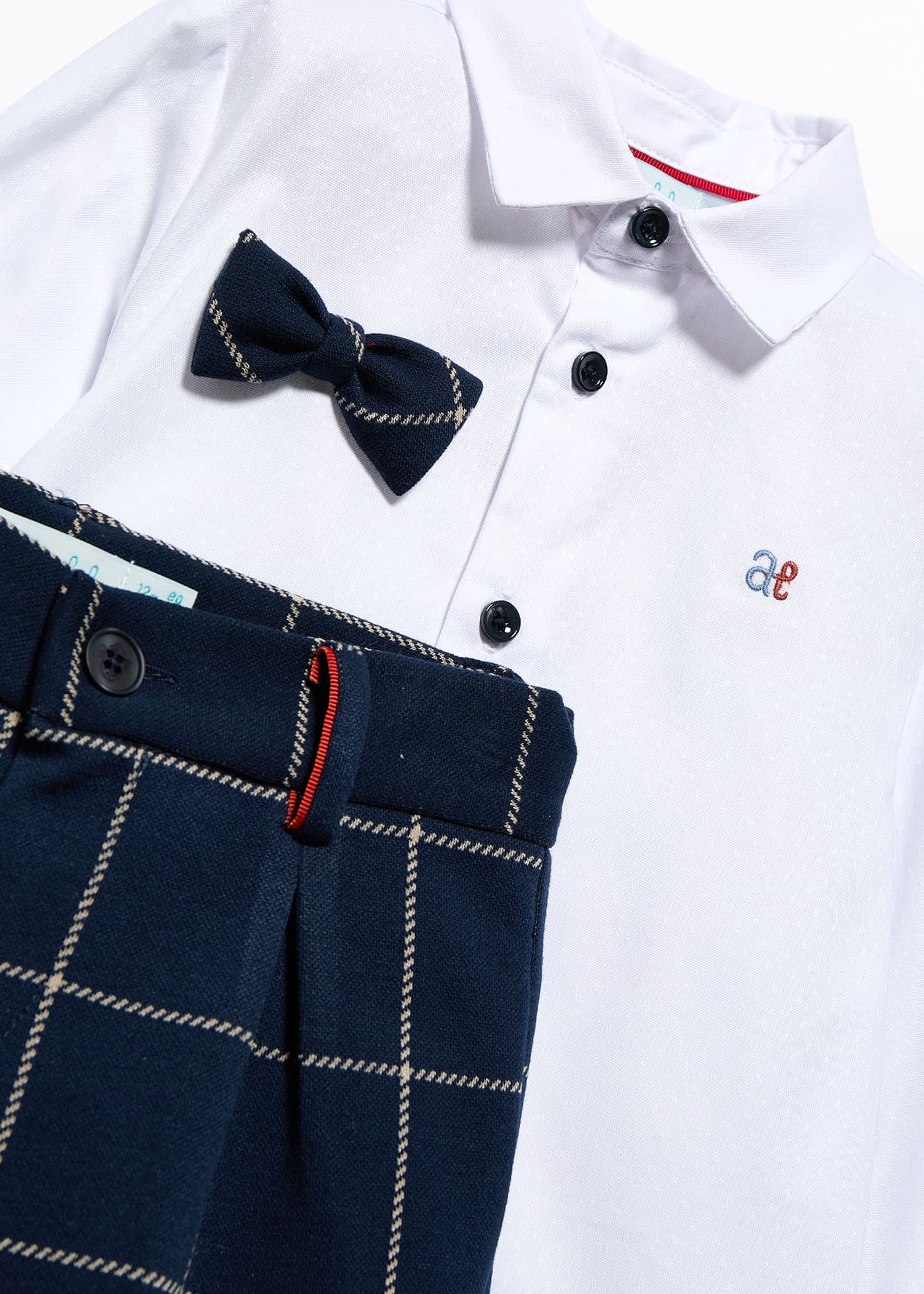 Set pantaloni carouri baiat