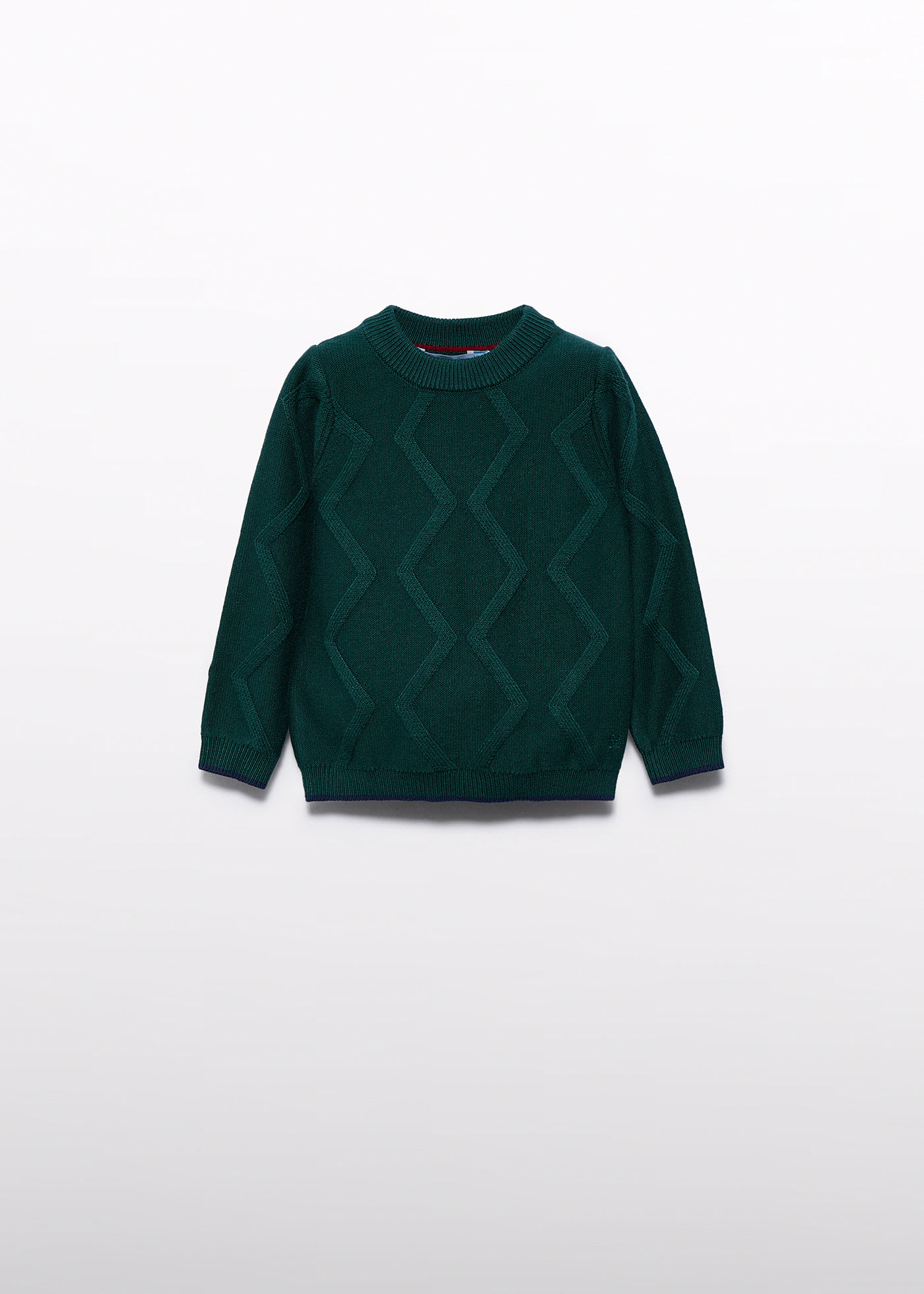 Boy Tricot Jacquard Jumper