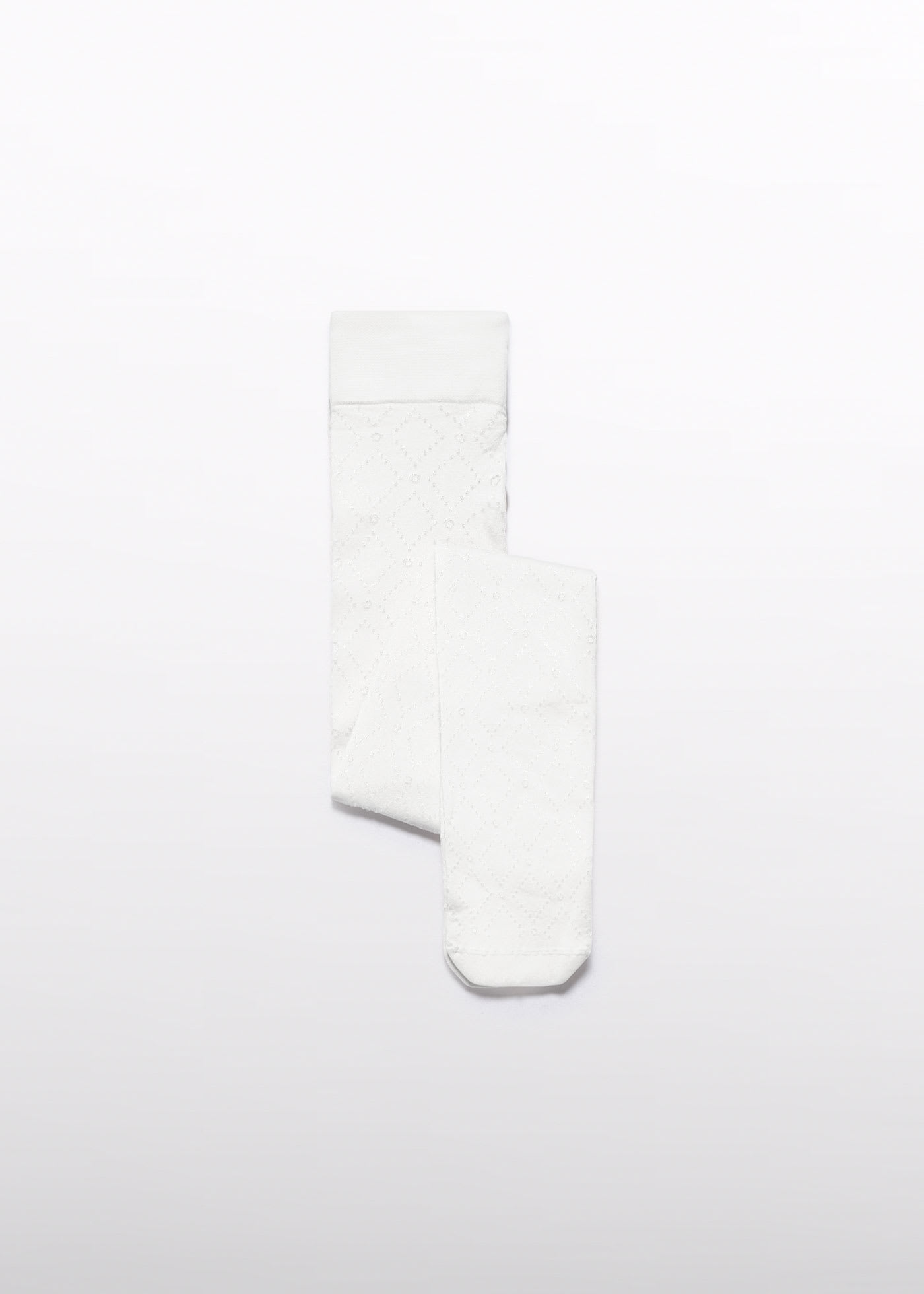 Meia-calça jacquard menina