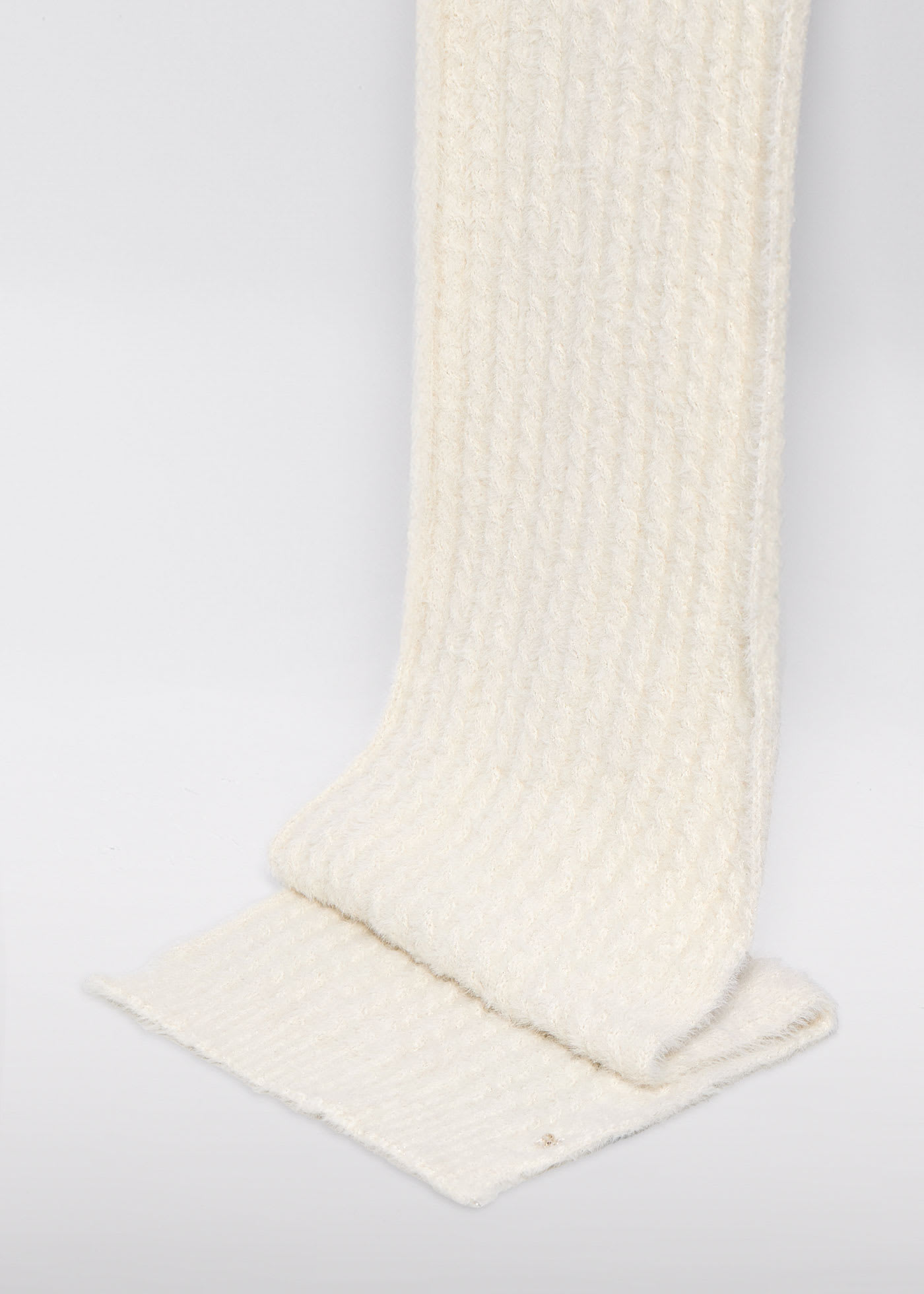 Cachecol tricot pelo menina