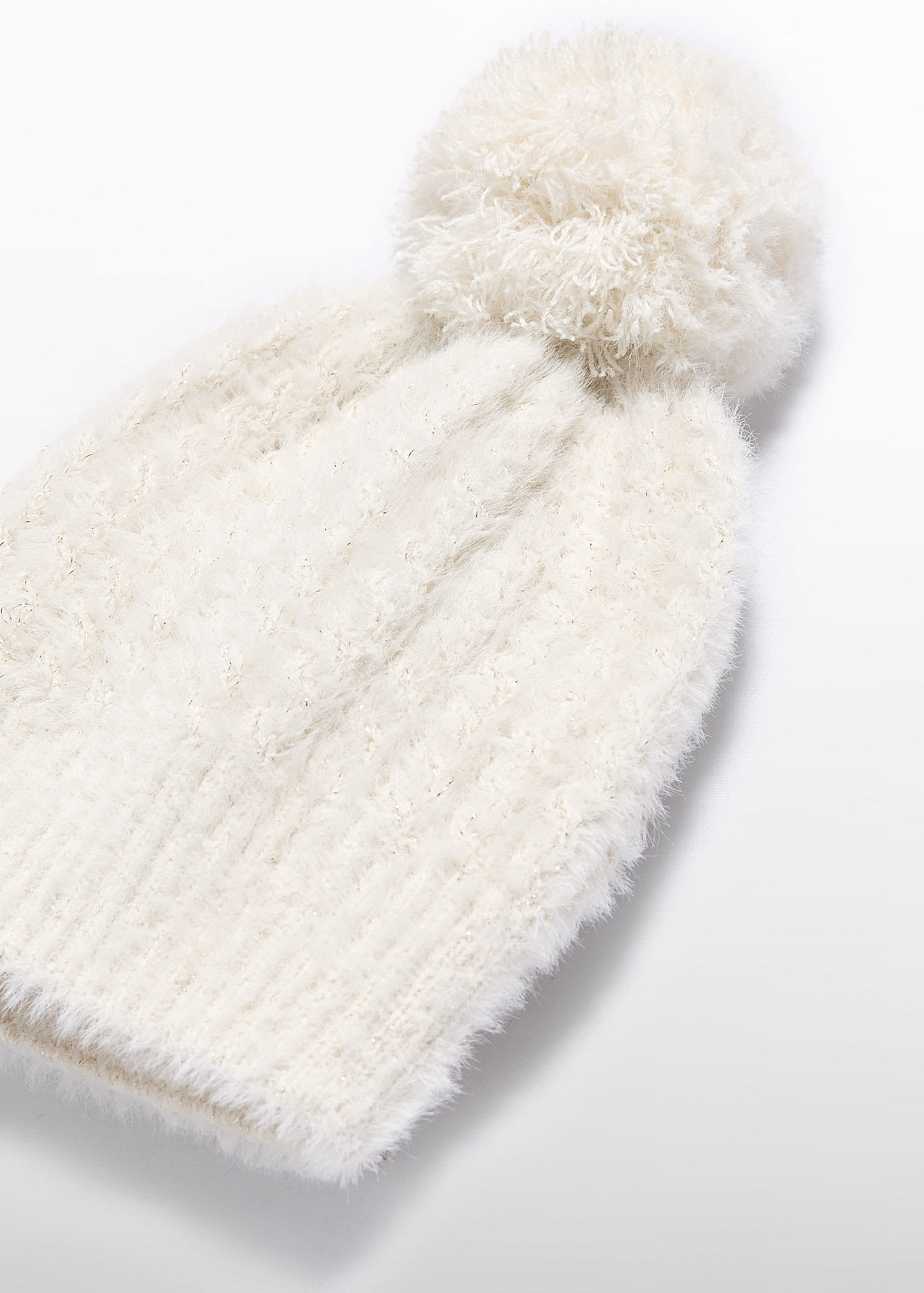 Girl Tricot Fur Hat