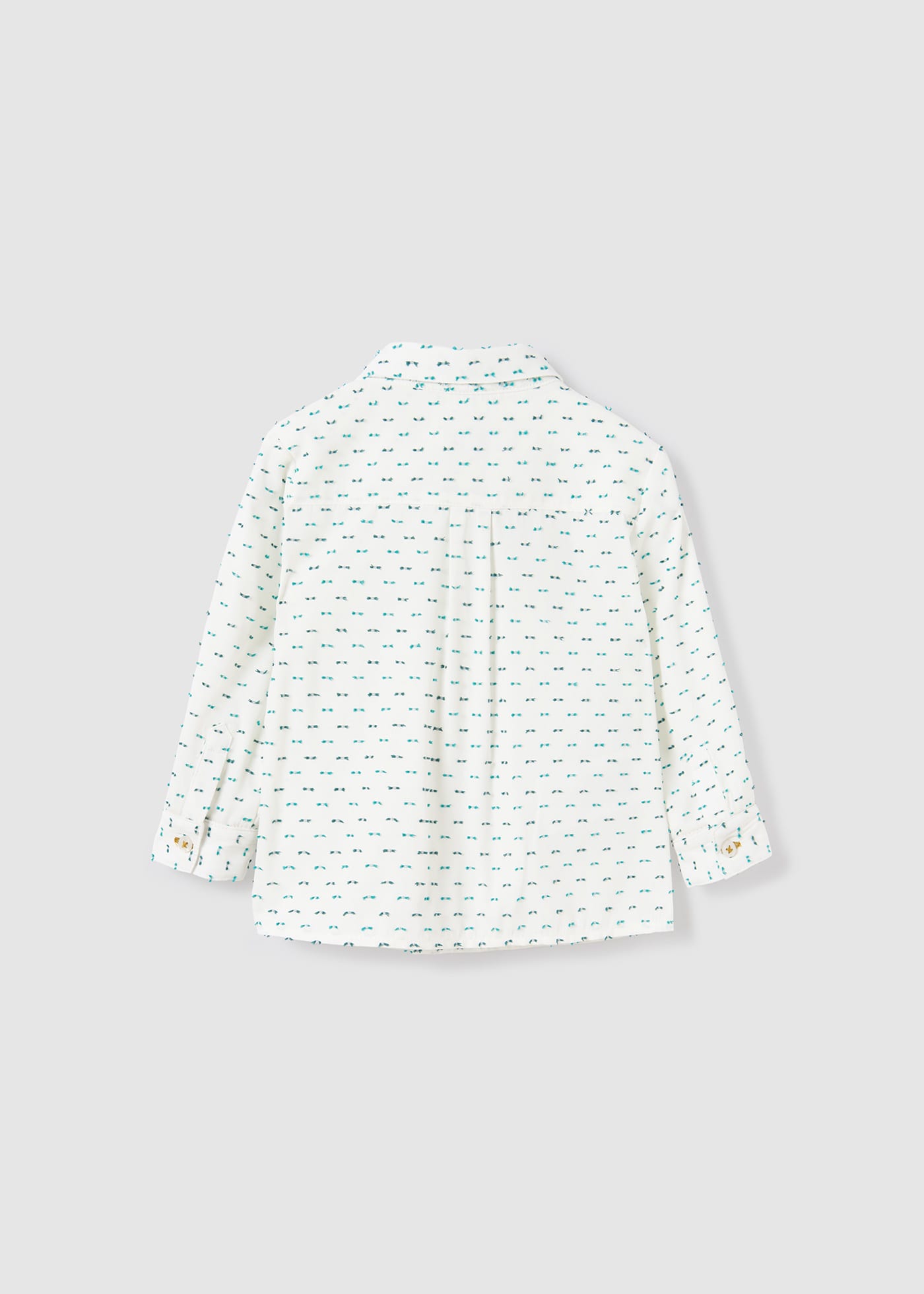 Girl Golden Polka Dot Blouse