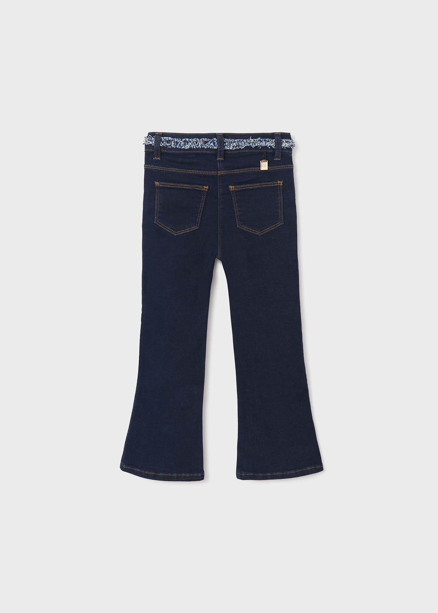 Pantalani denim flare fetita