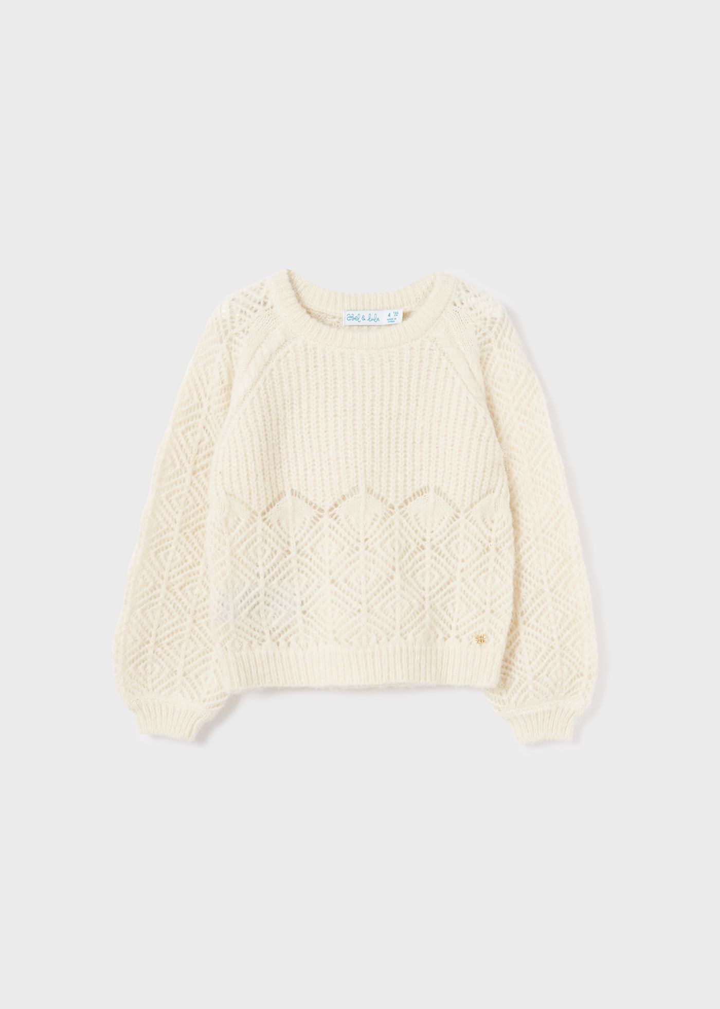Maglione lurex bambina