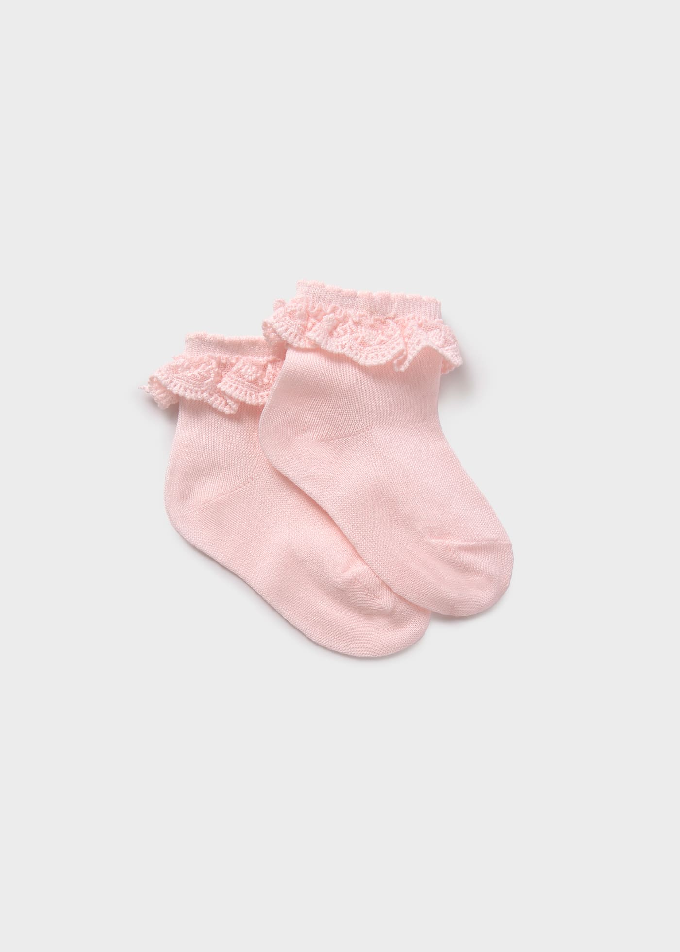 Baby Tulle Embroidered Detail Socks