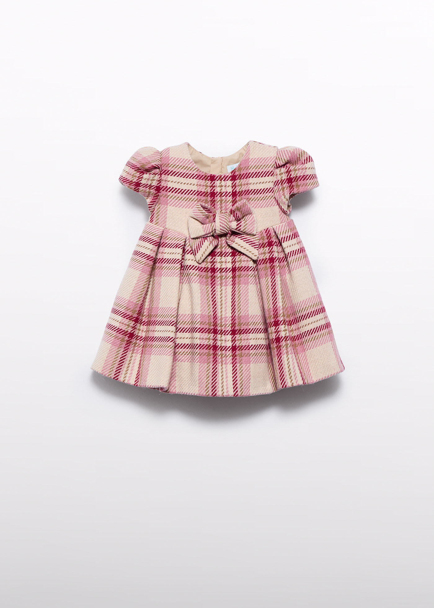 Robe à carreaux bébé