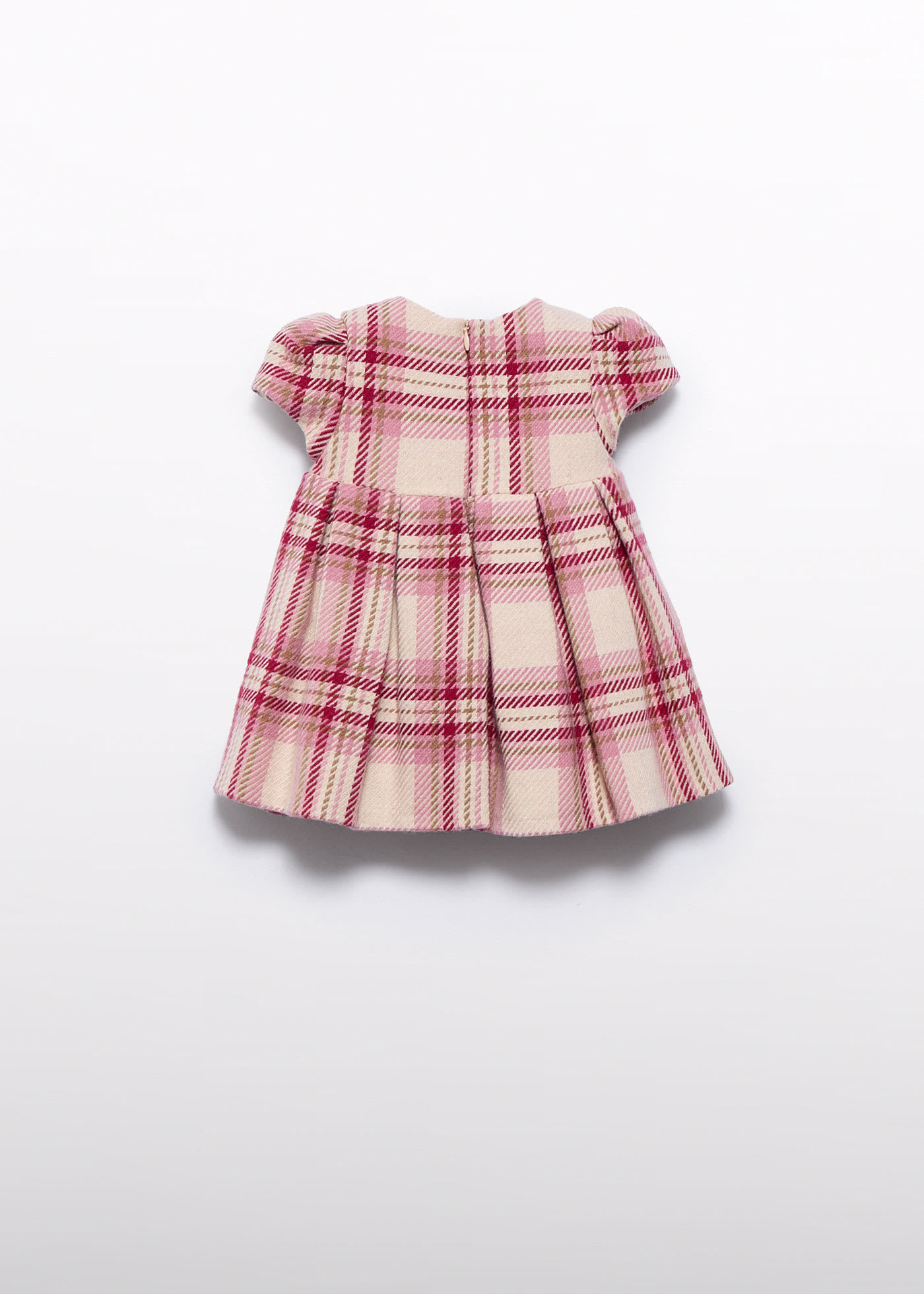 Robe à carreaux bébé