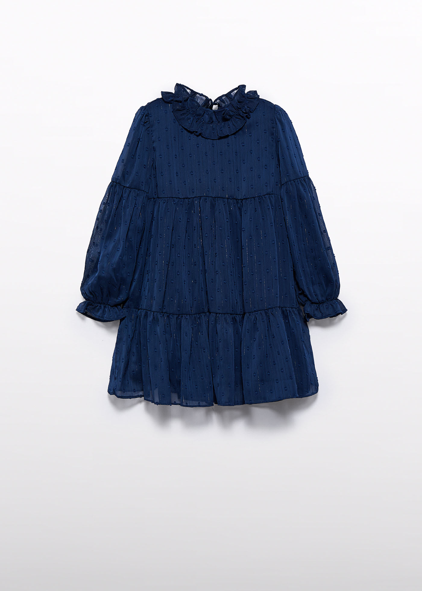 Girls plumeti chiffon dress