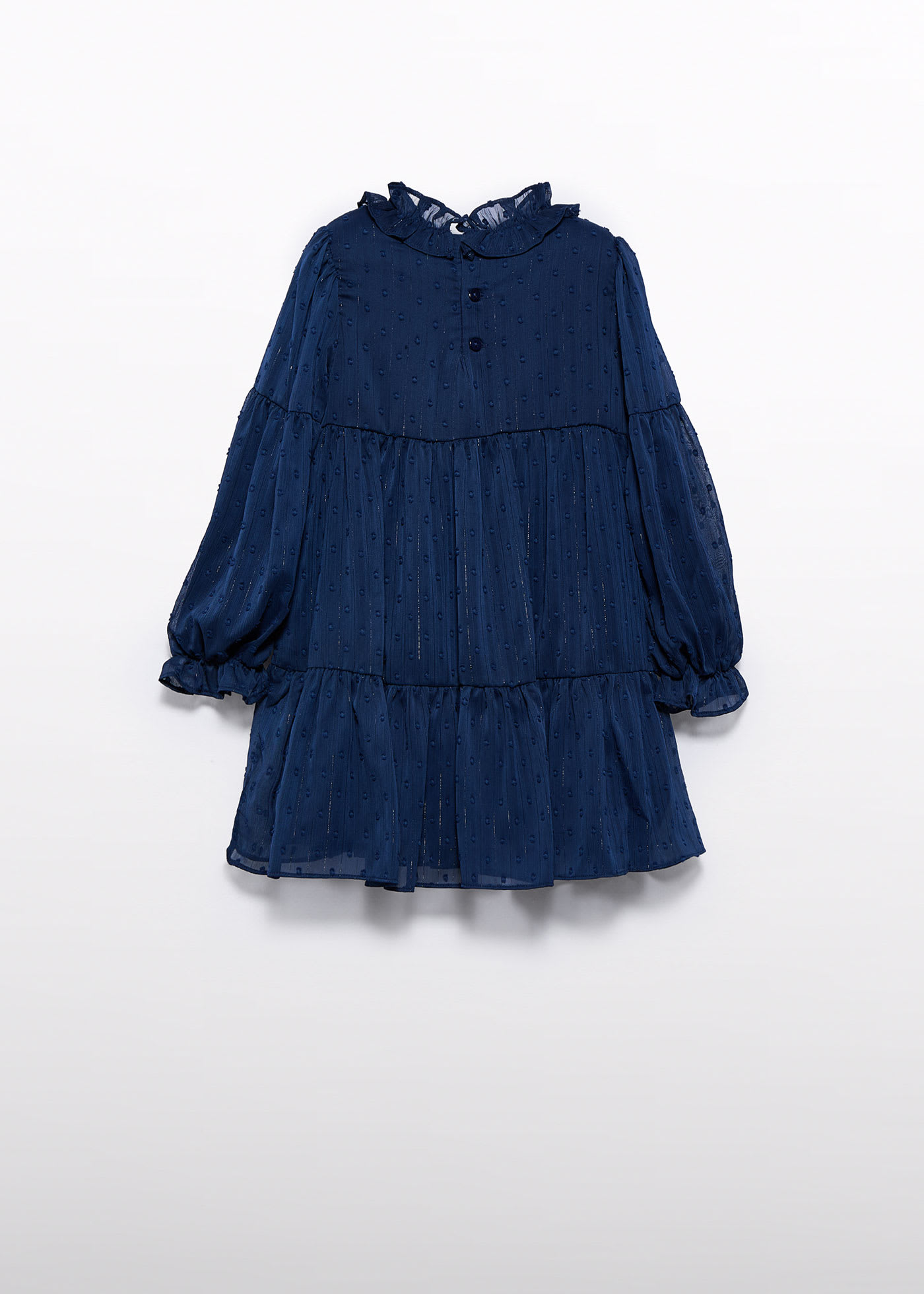 Girls plumeti chiffon dress