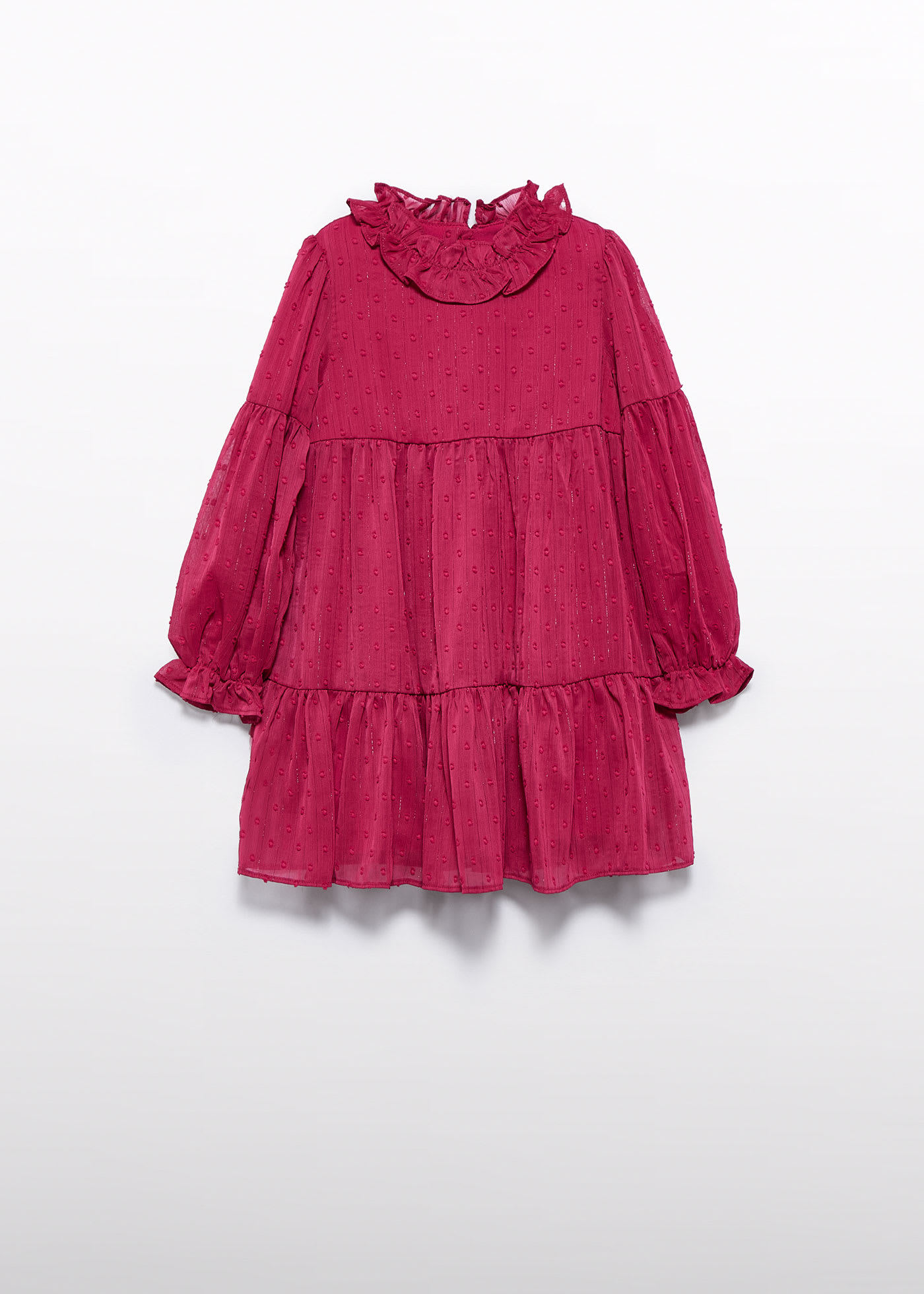 Girls plumeti chiffon dress