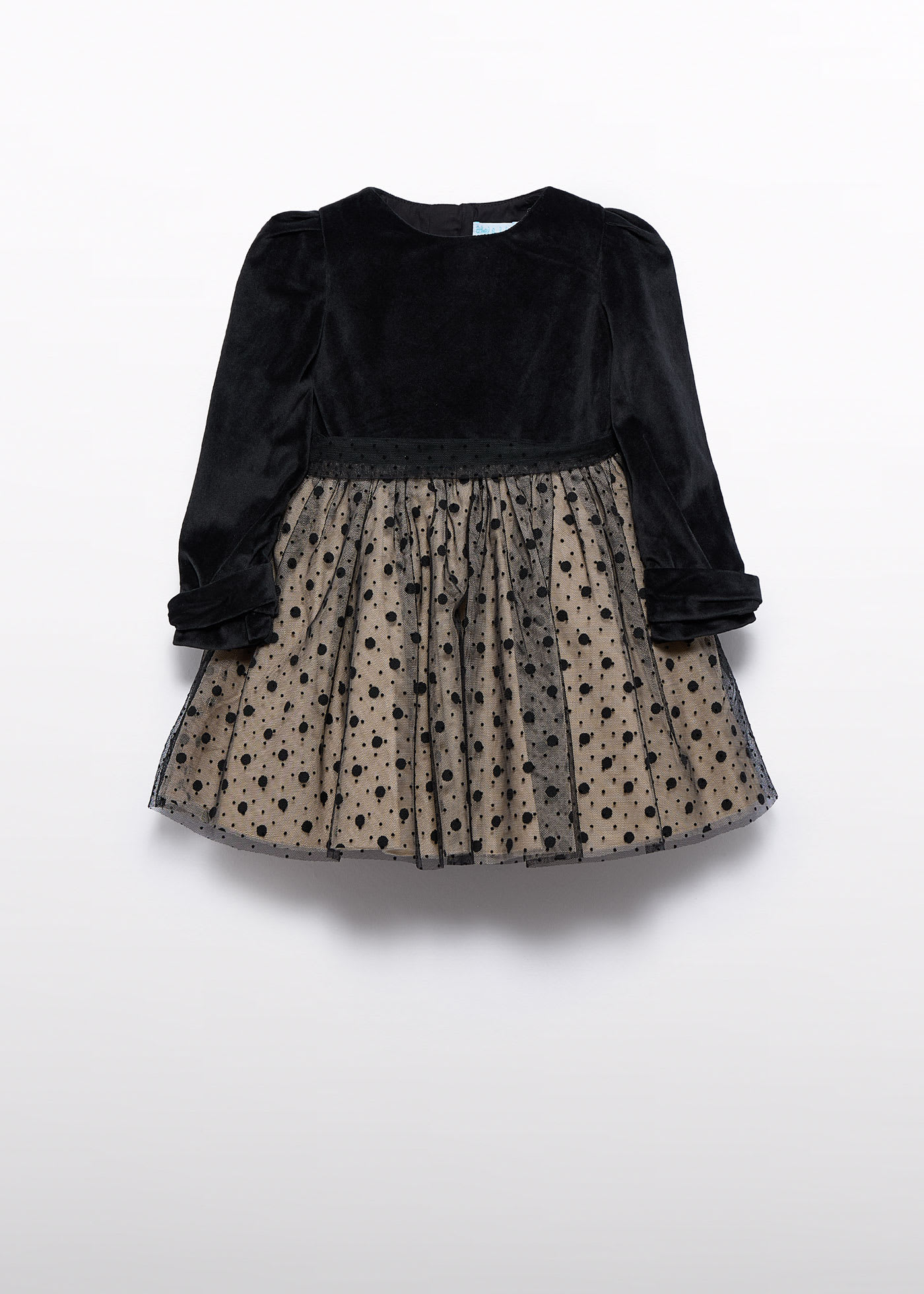 Girl Tulle Polka Dot Dress