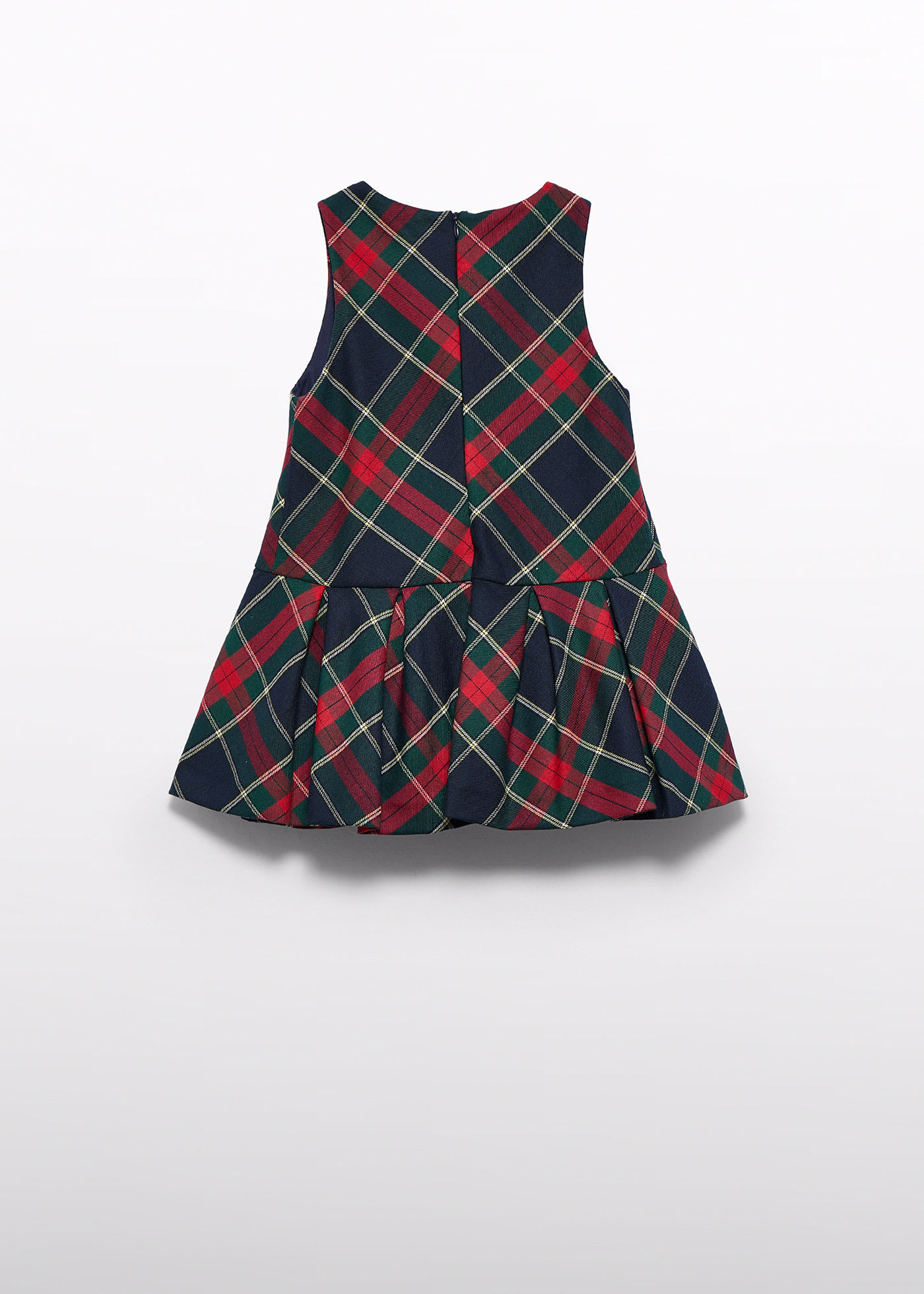 Girl Tartan Pinafore