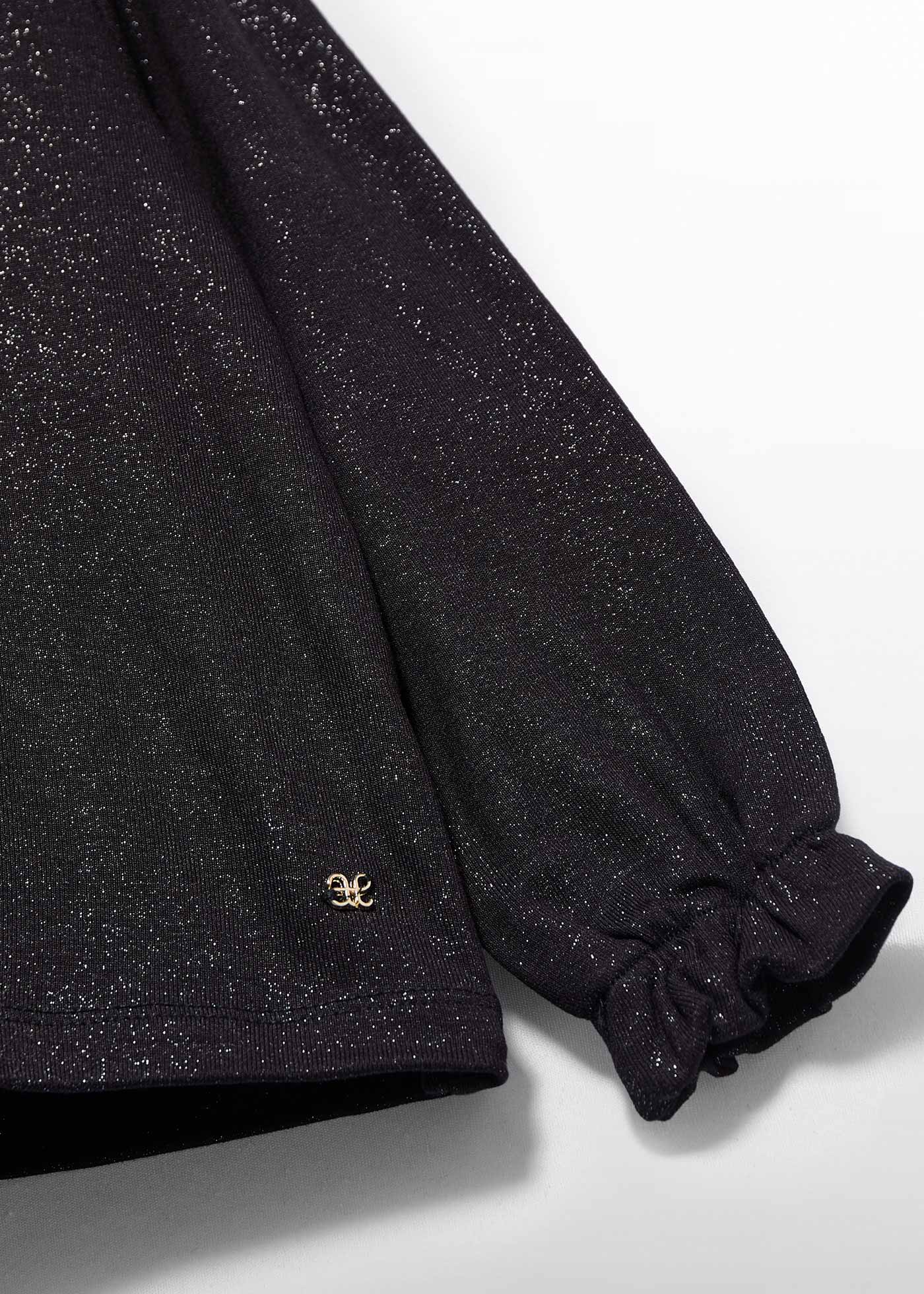 Maglietta glitter bambina