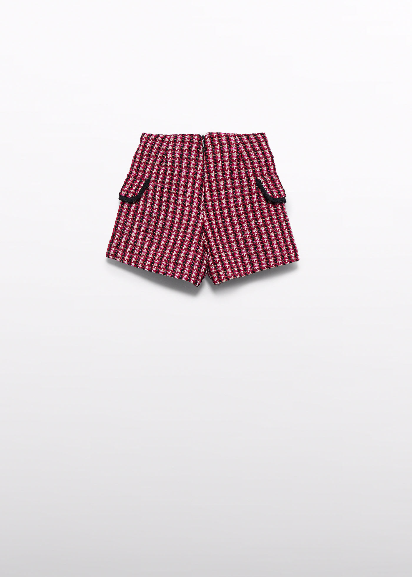 Girls plaid tweed shorts