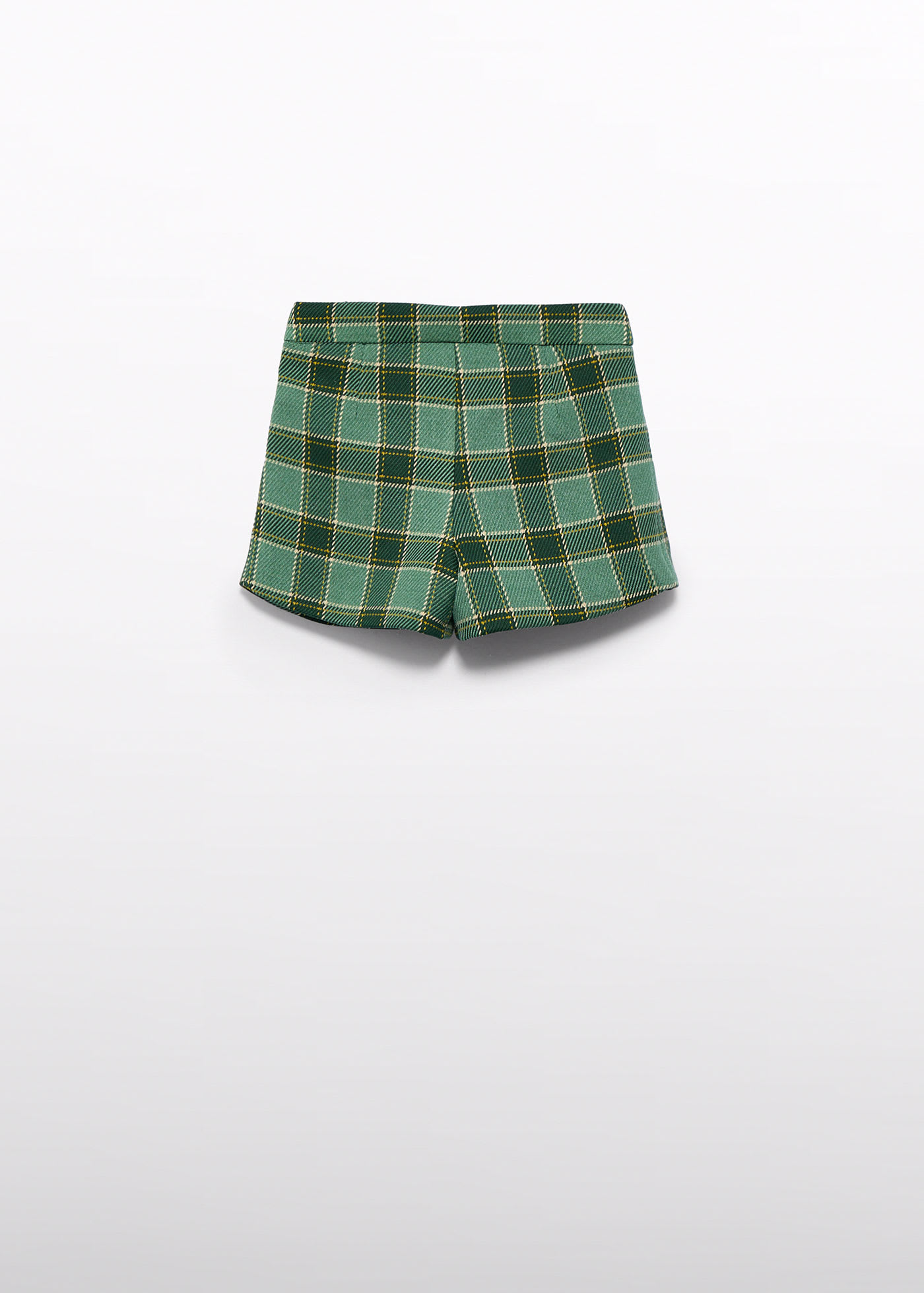 Girls plaid shorts