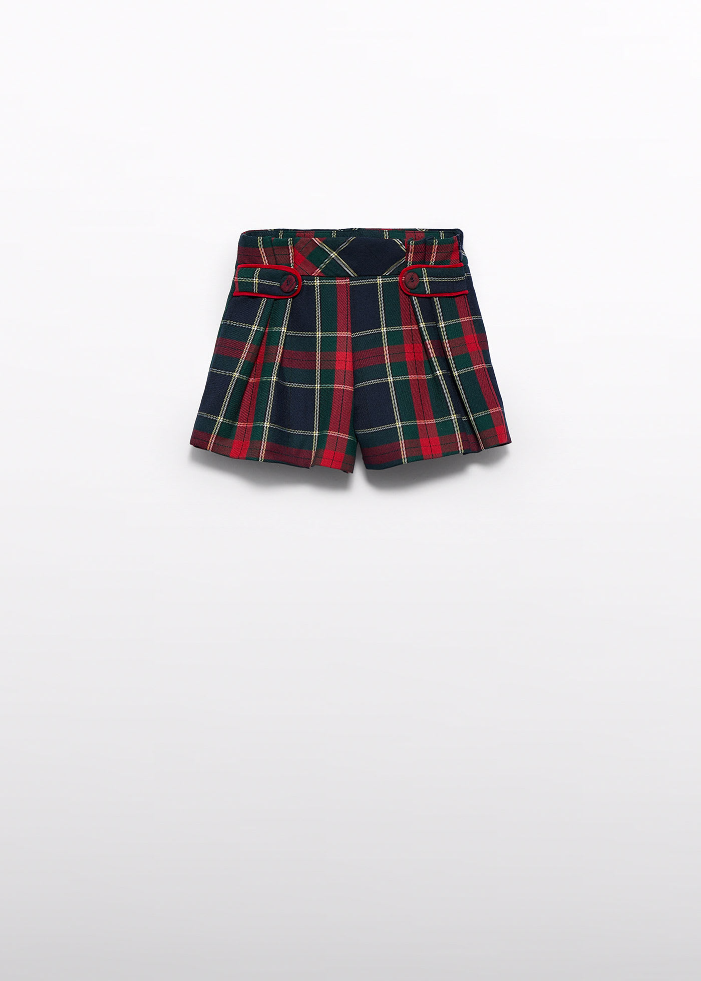 Girl Tartan Shorts