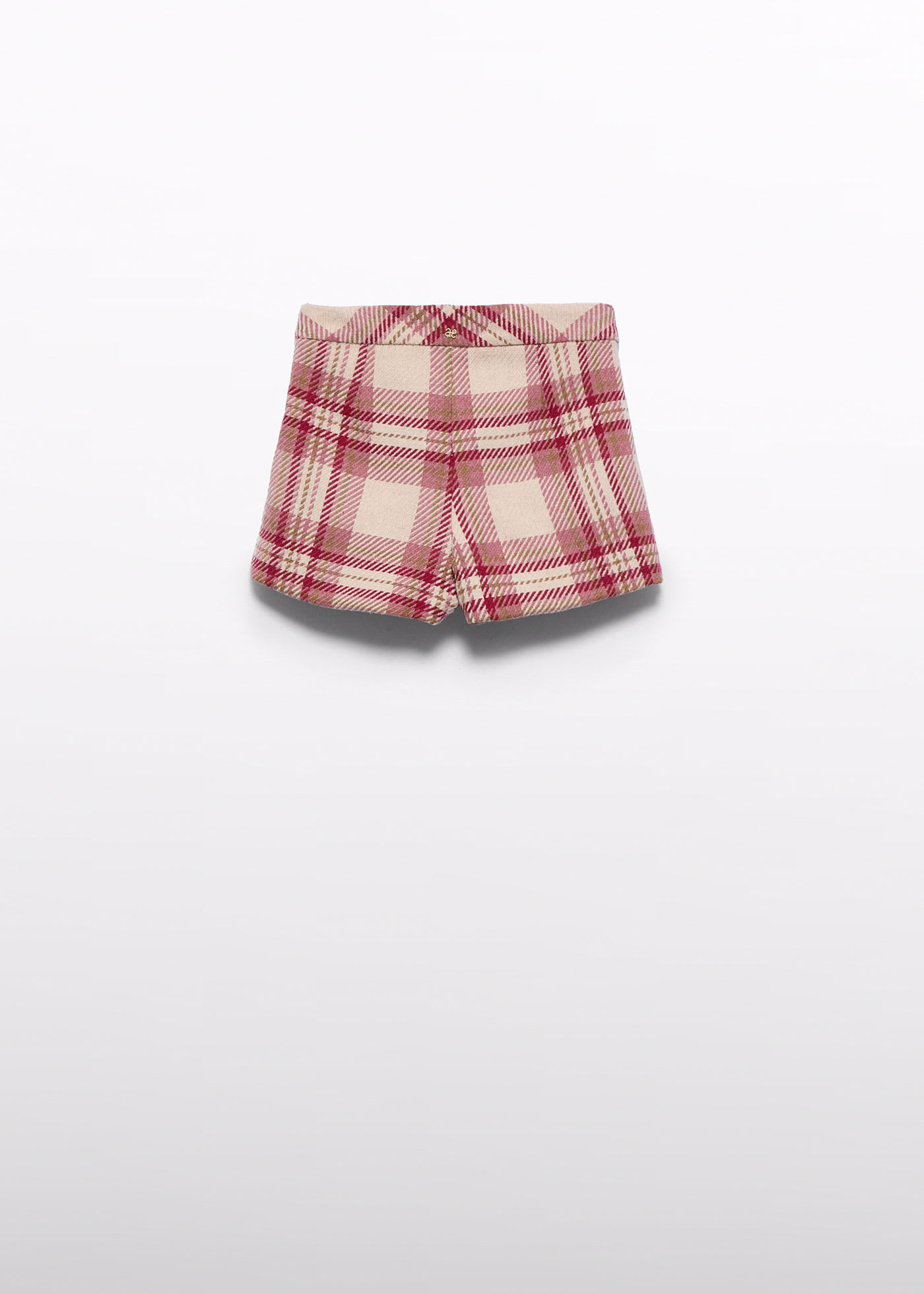 Girls plaid shorts