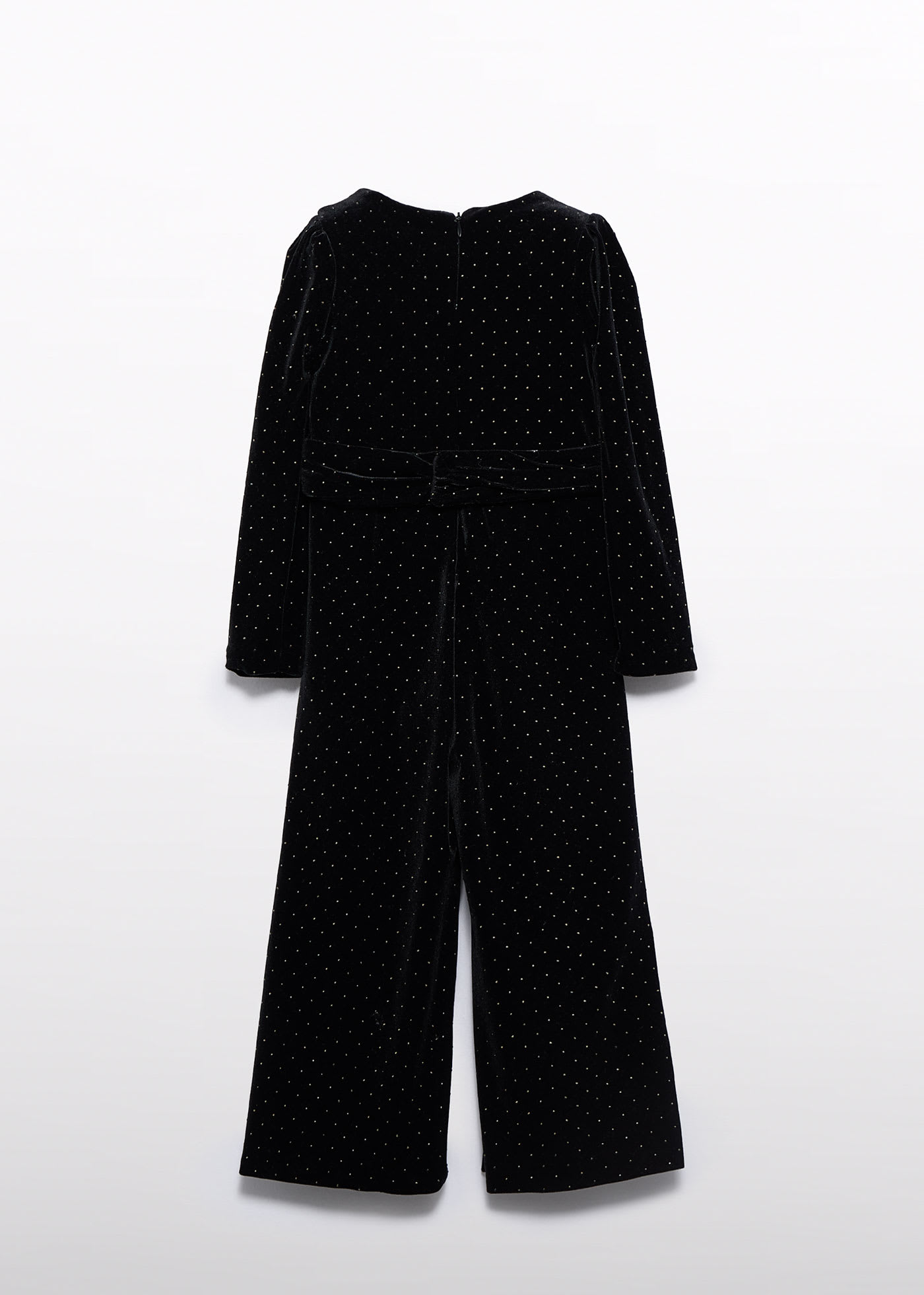 Girls velvet jumpsuit