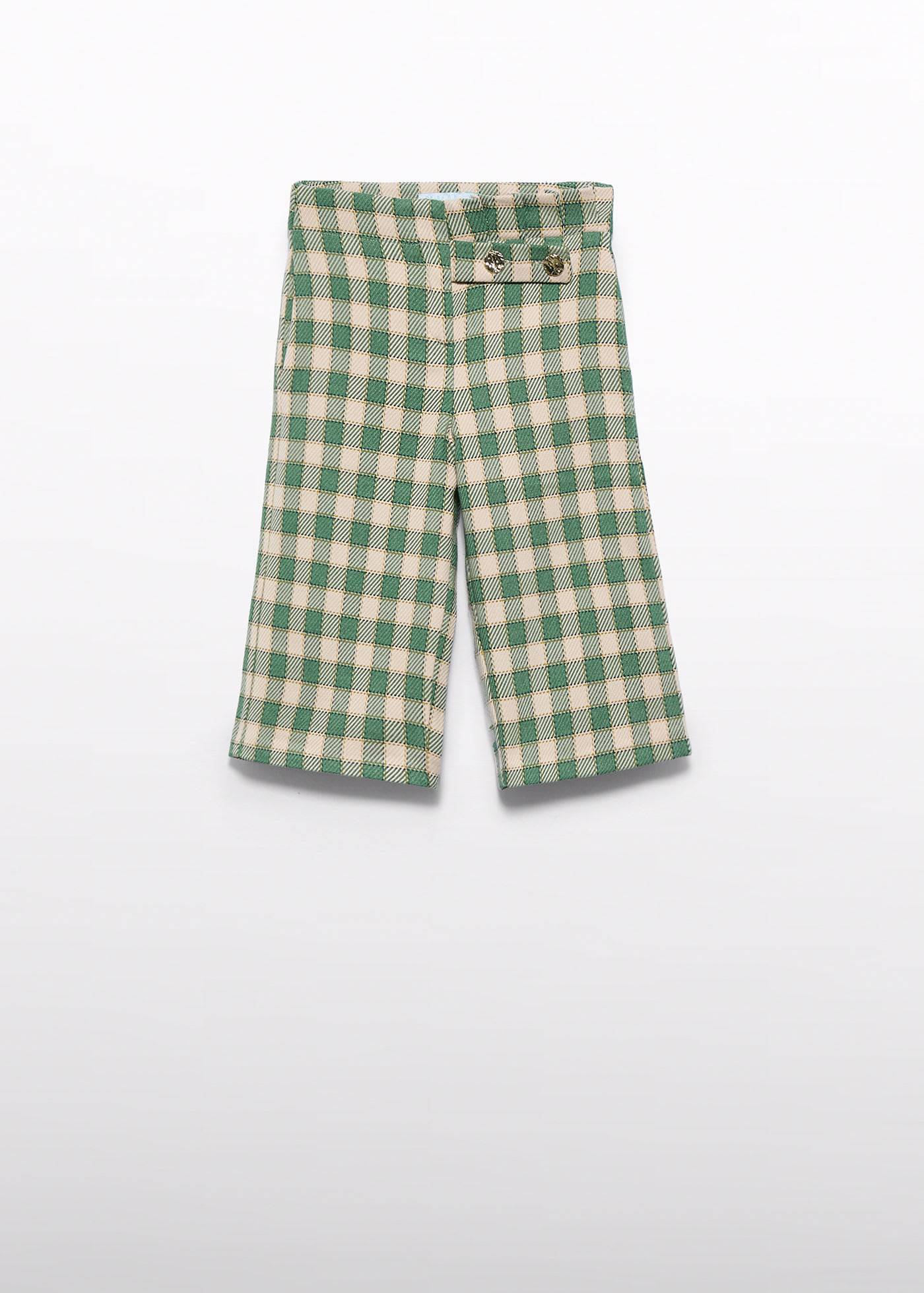 Girl Gingham Culottes