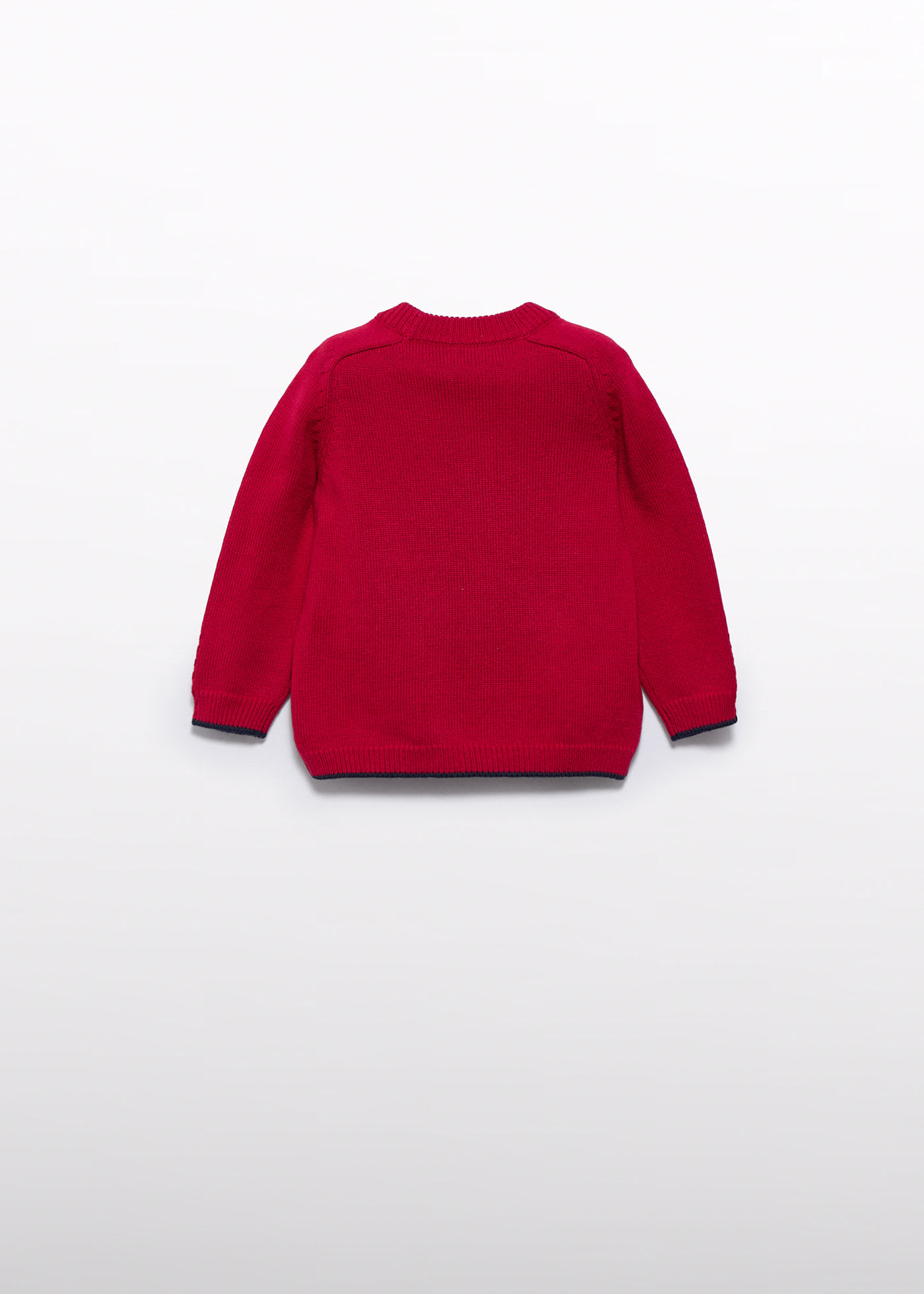 Sweter niemowlęcy trykotowy
