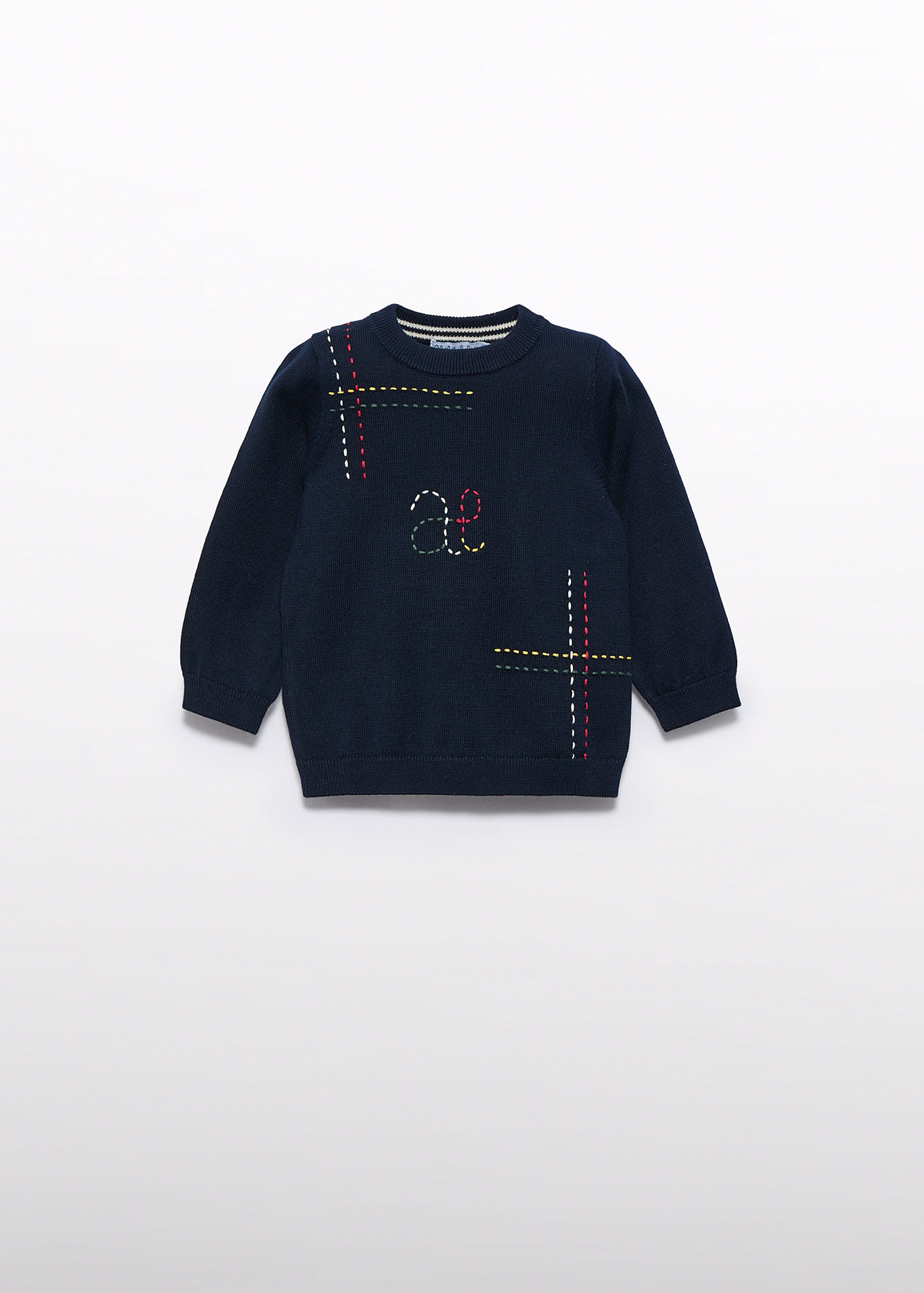 Baby Jacquard Logo Jumper