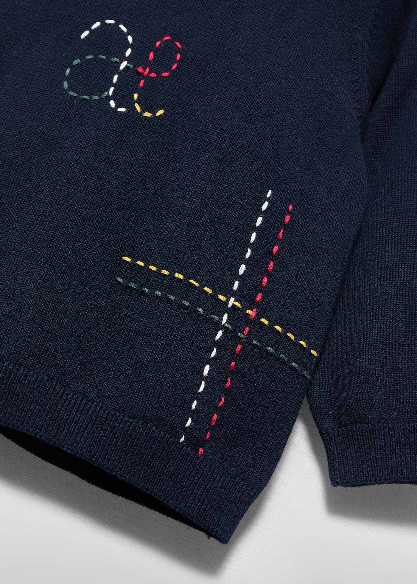 Baby Jacquard Logo Jumper