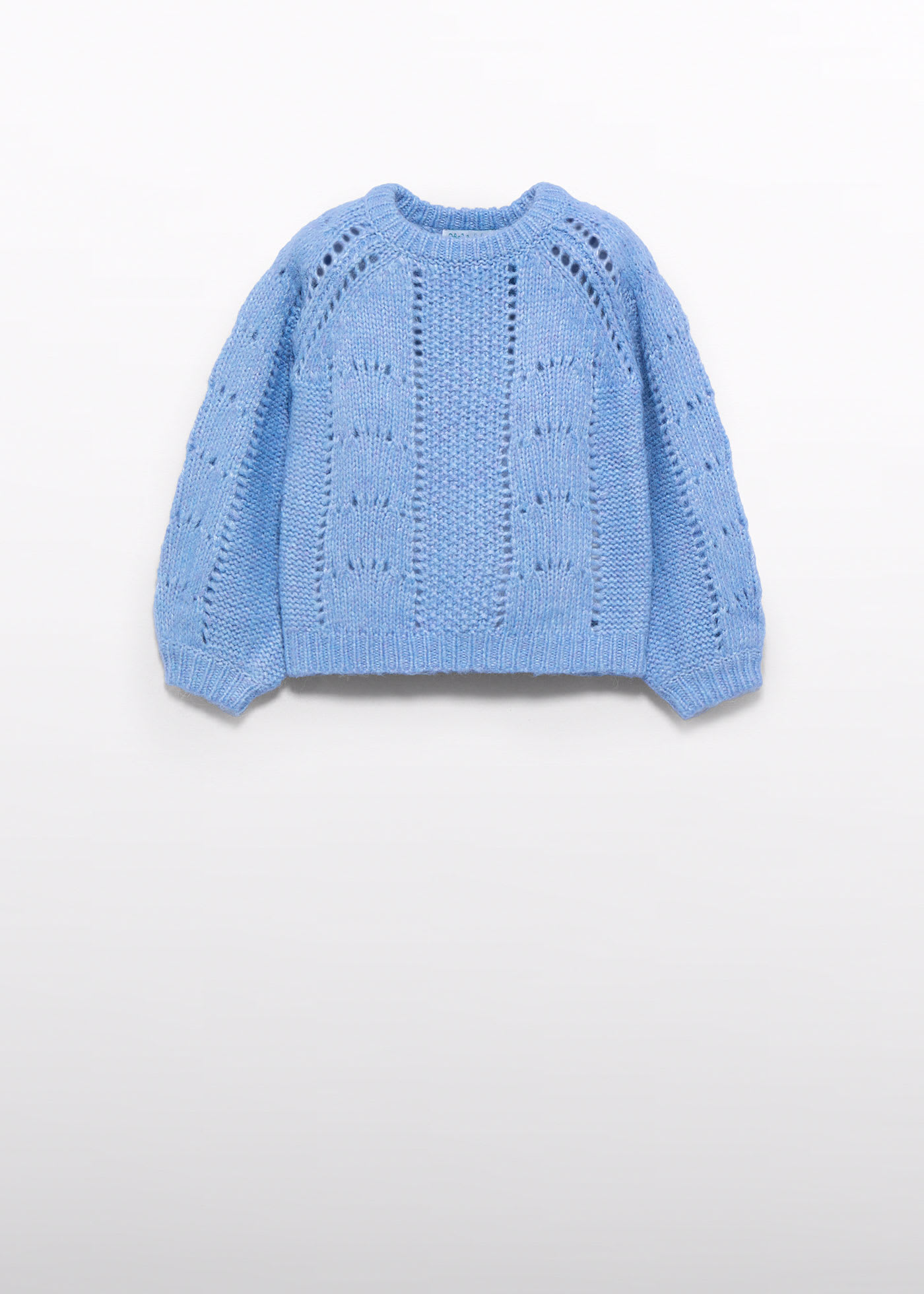 Girl Openwork Jumper