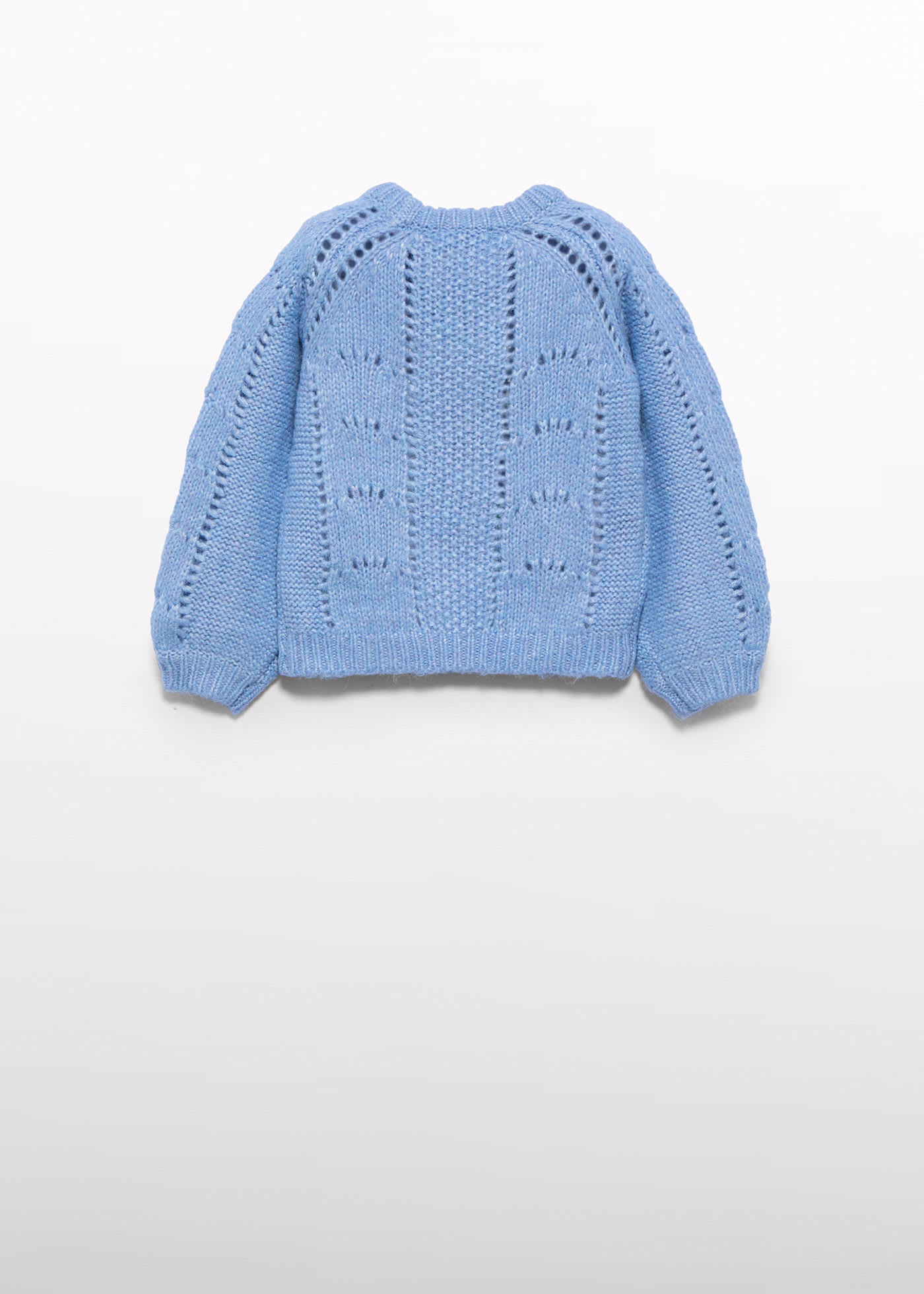 Girl Openwork Jumper