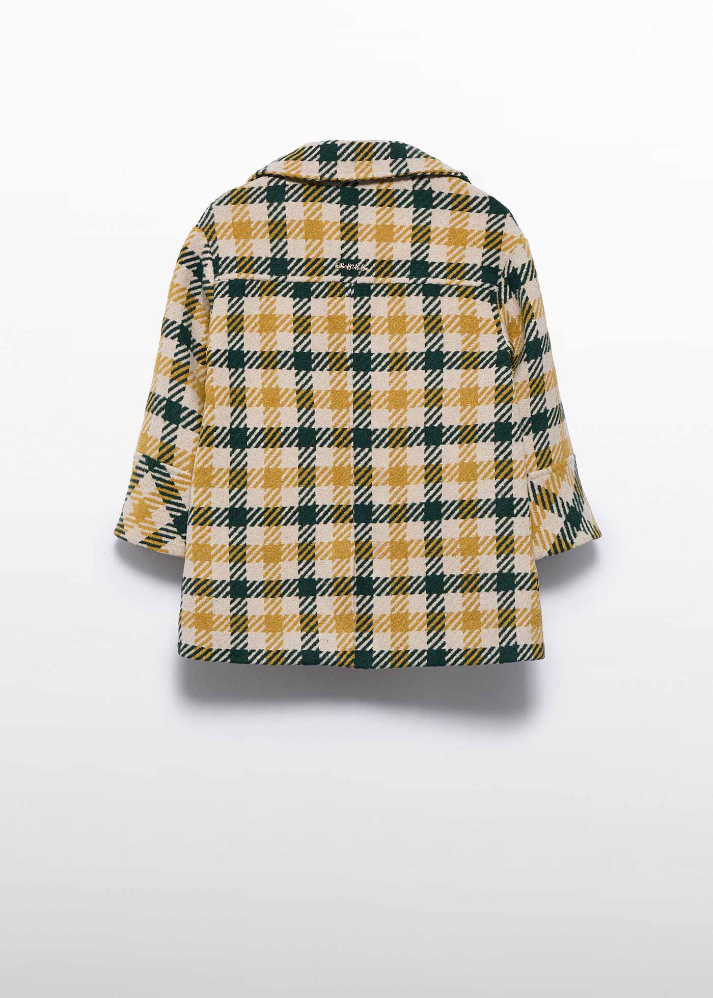 Girls plaid coat