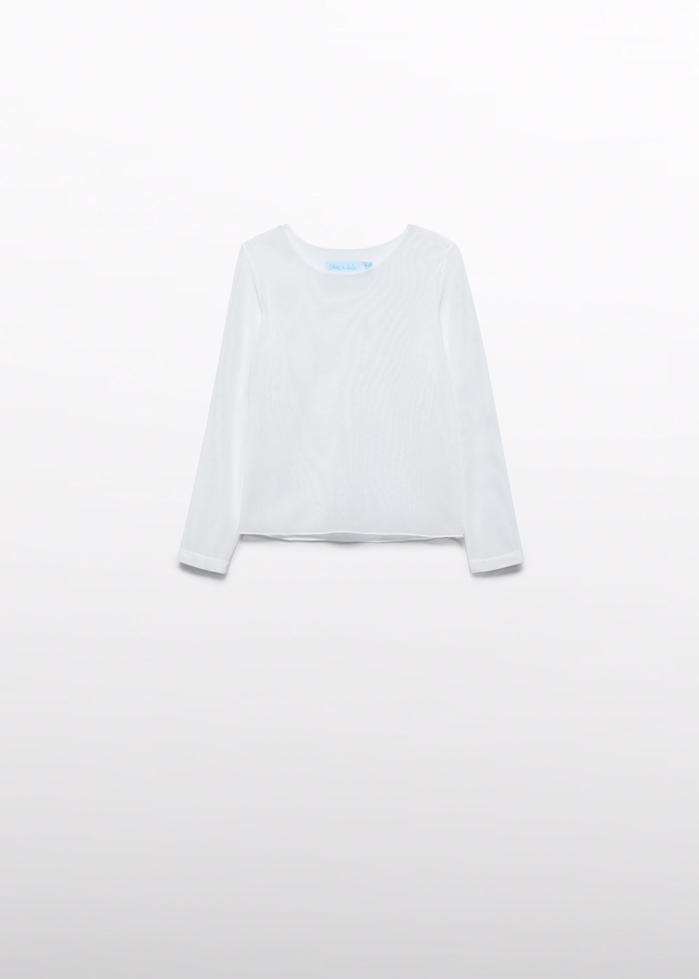 T-shirt en tulle élastique fille