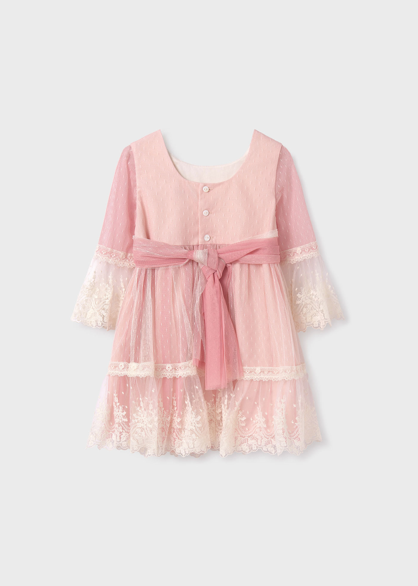 Girl Tulle Plumeti Dress