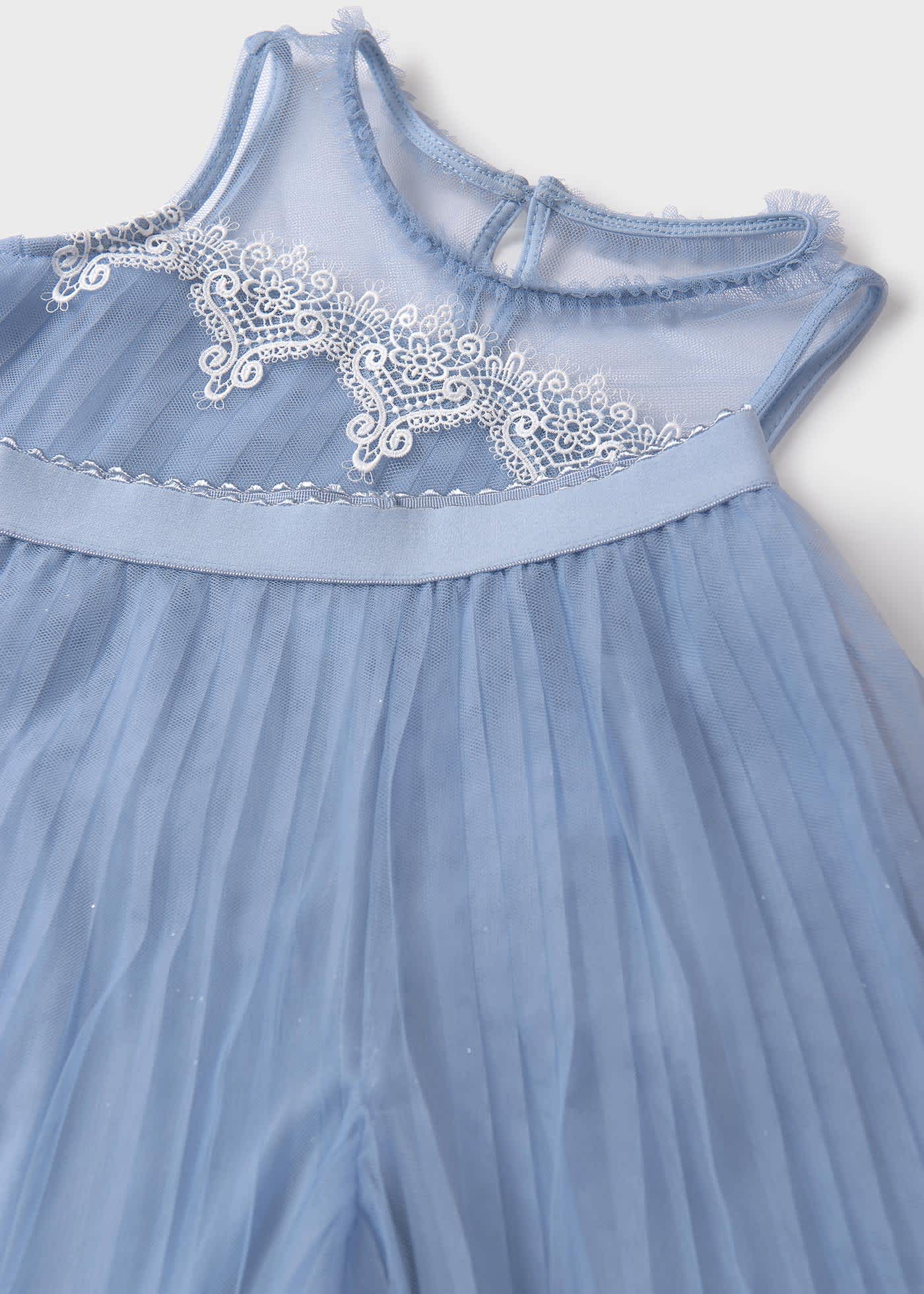 Conjunto pantalón tul plisado niña