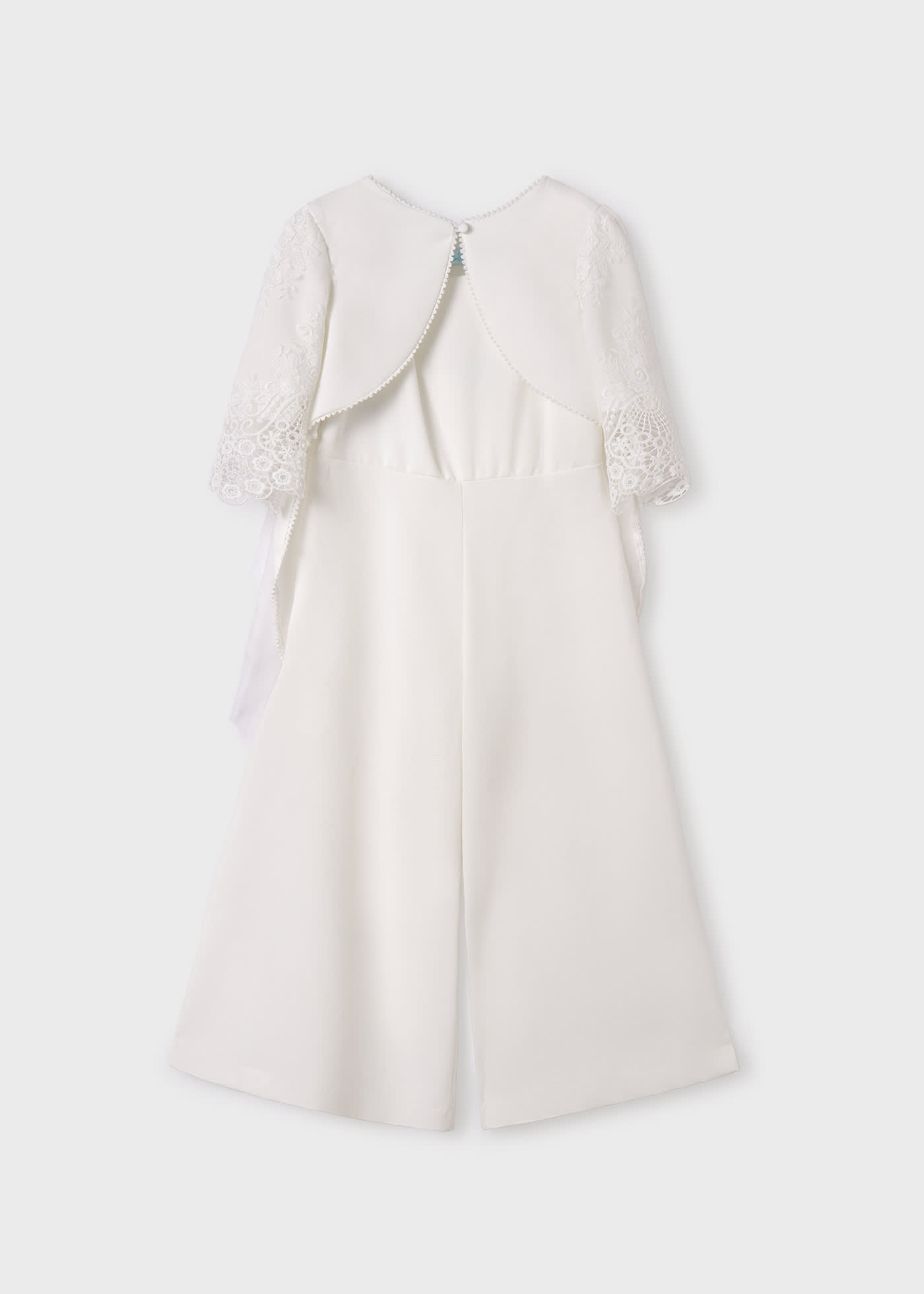 Mono con chaqueta bordada niña