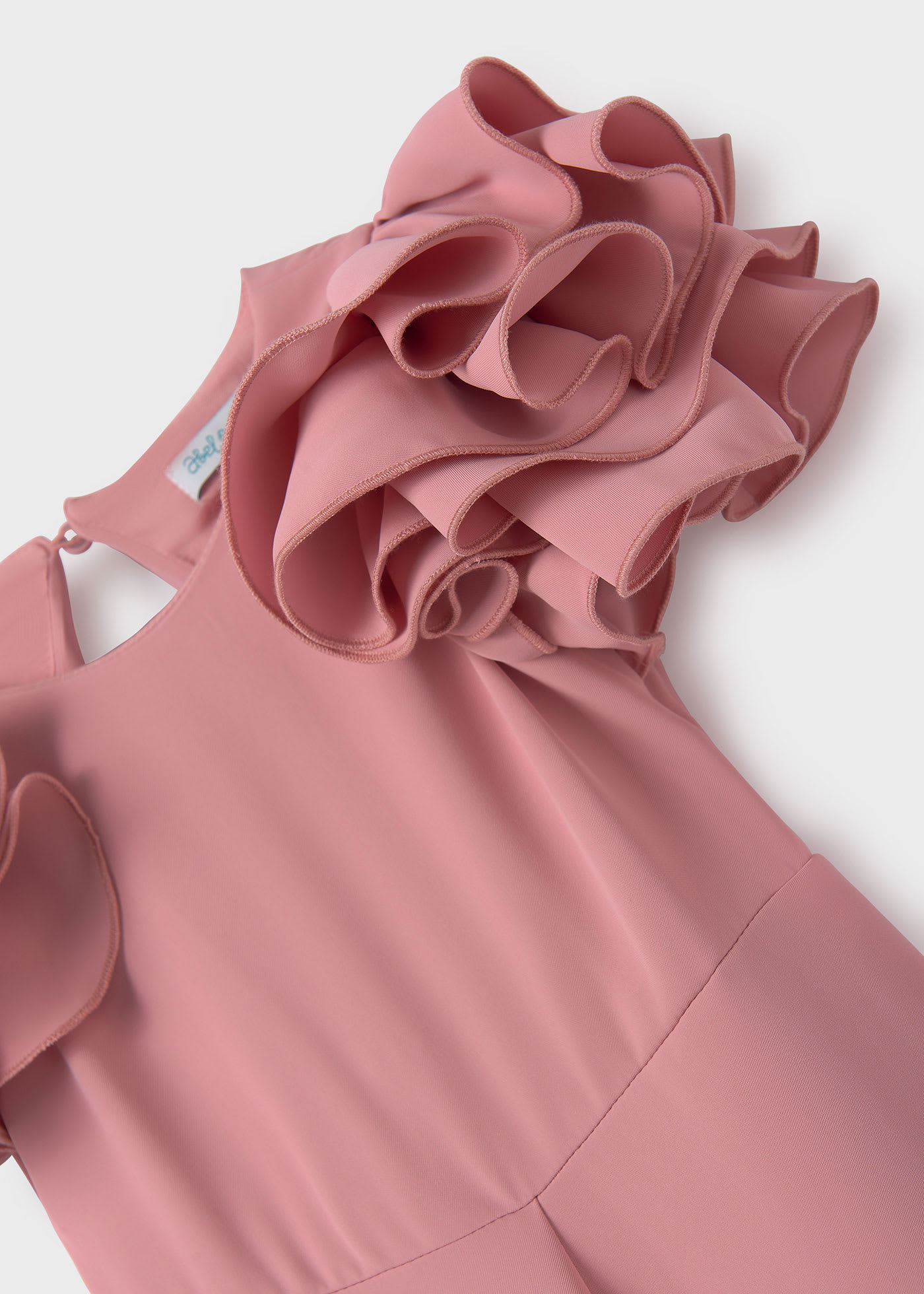 Girl Crepe Flowy Jumpsuit