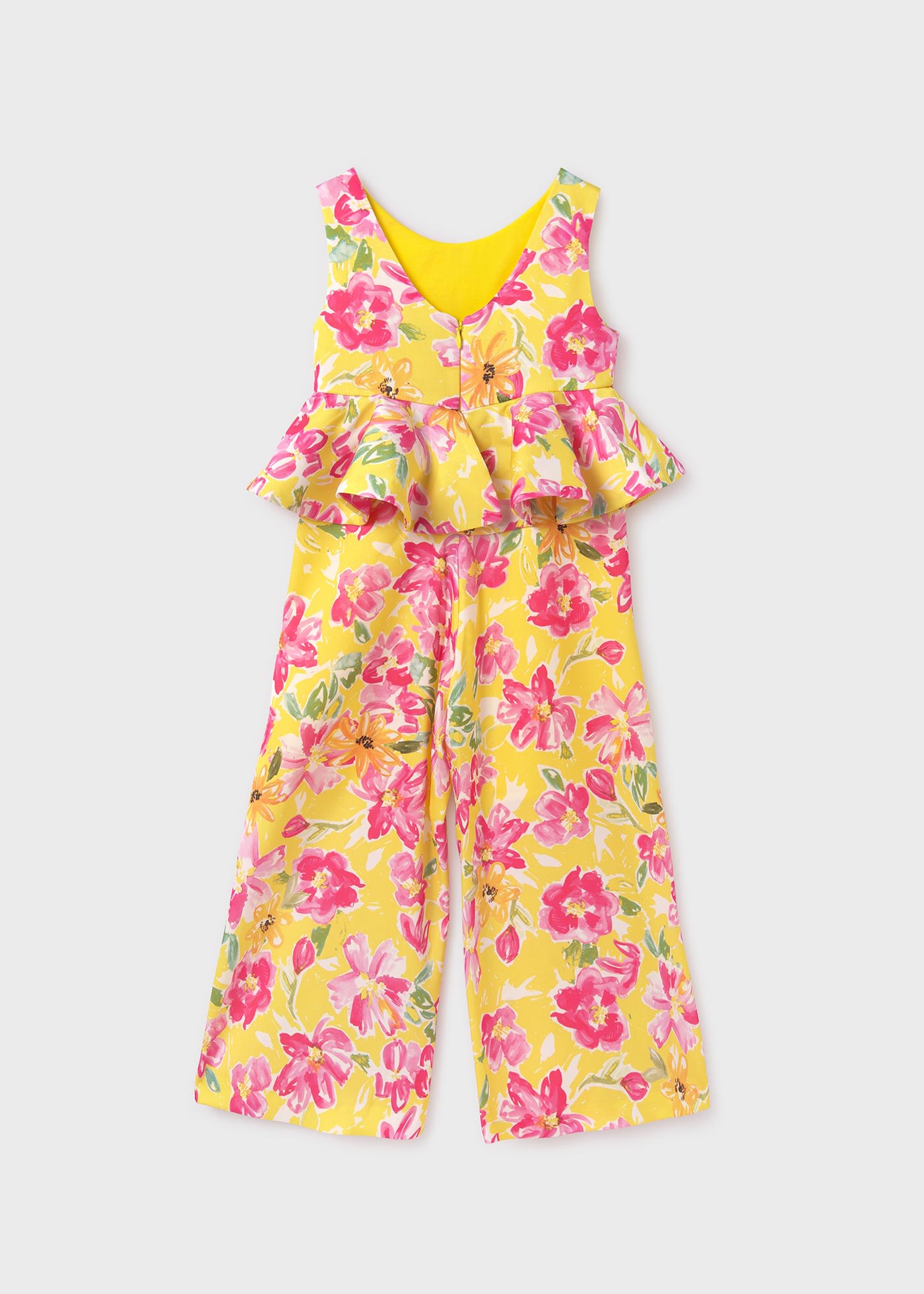 Mono crepe estampado niña