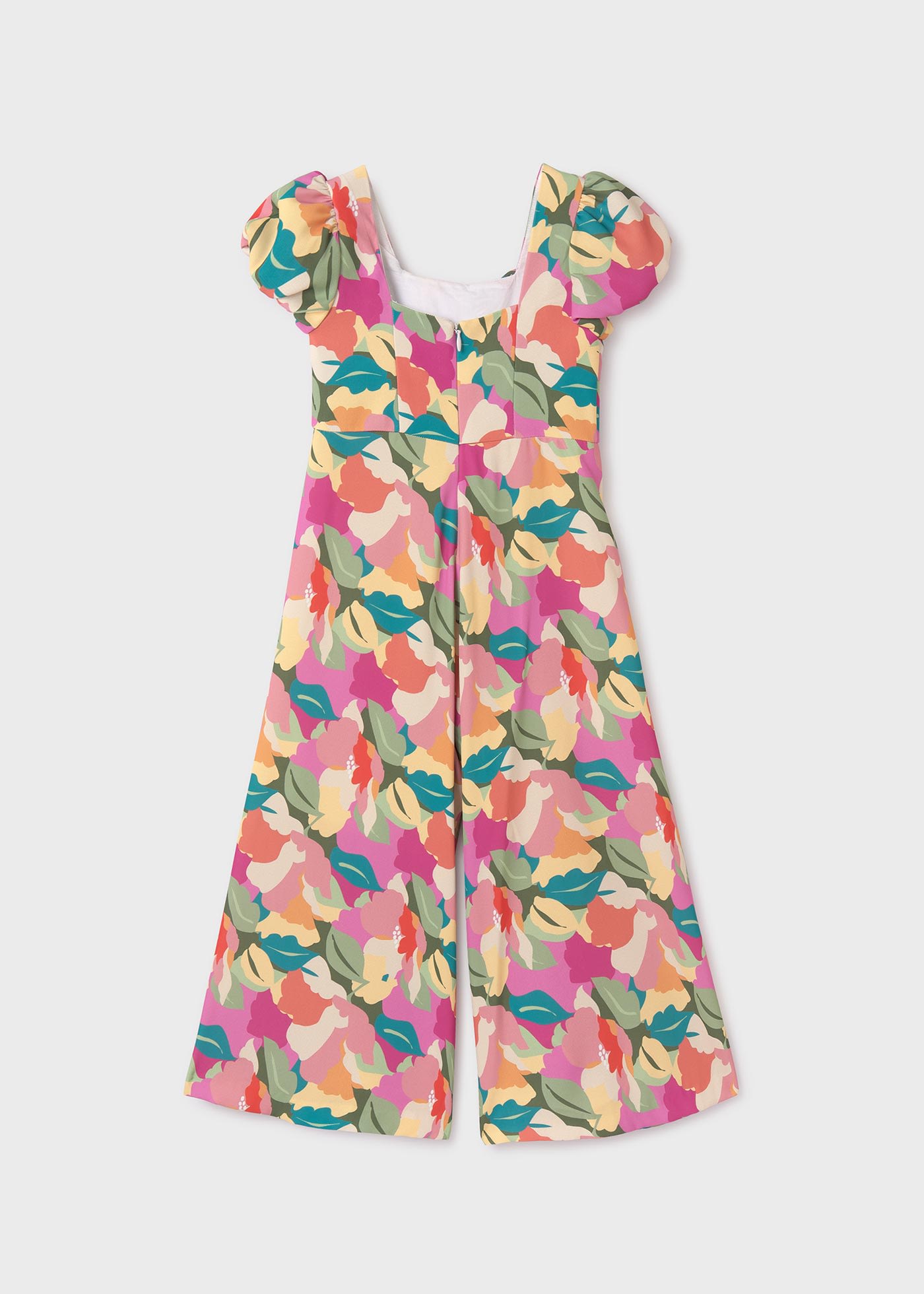 Mono crepe estampado niña