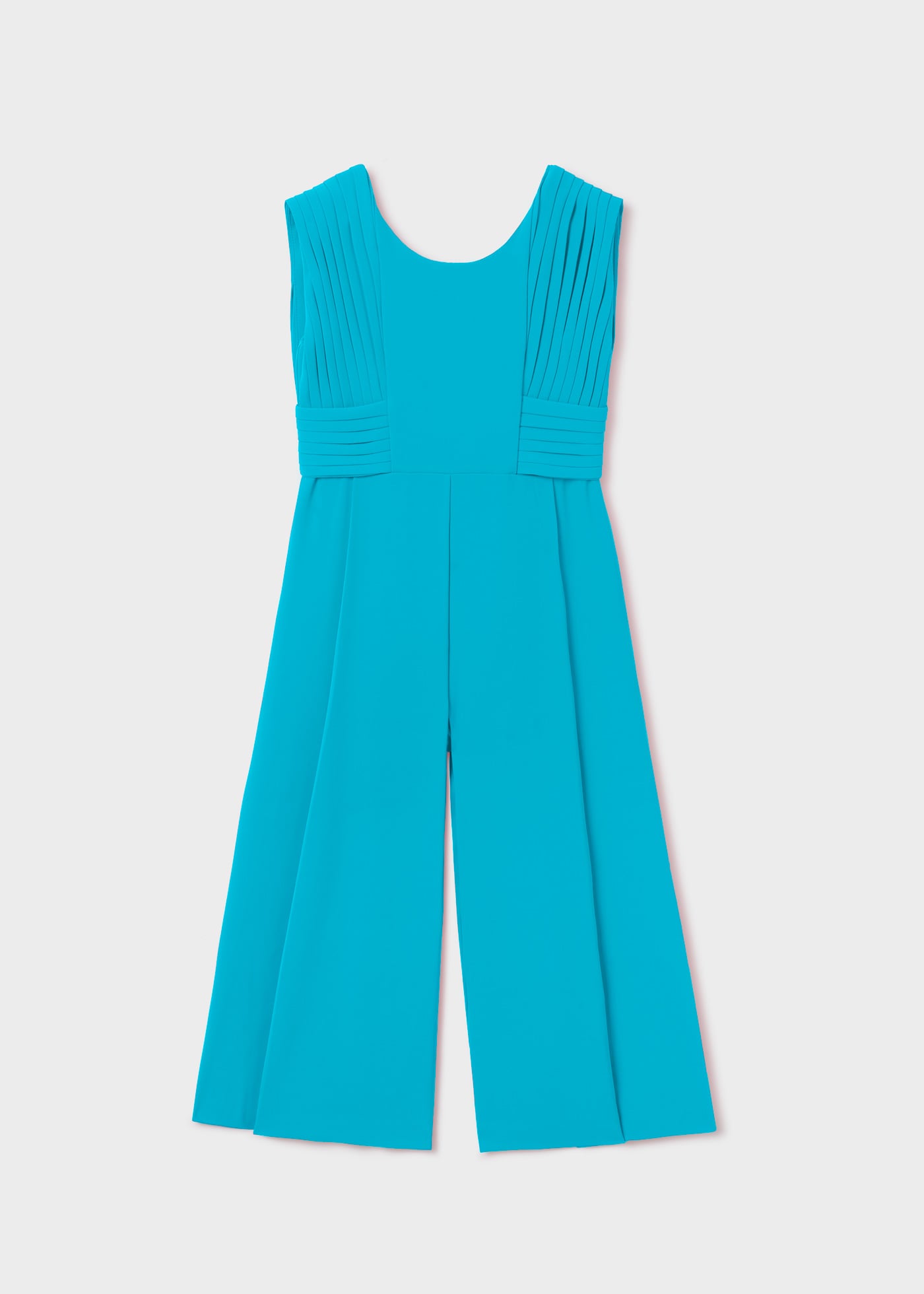 Girl Flowy Crepe Jumpsuit