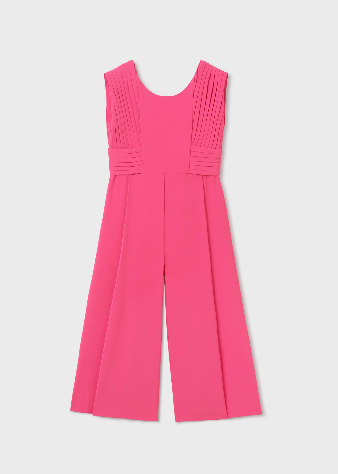 Girl Flowy Crepe Jumpsuit