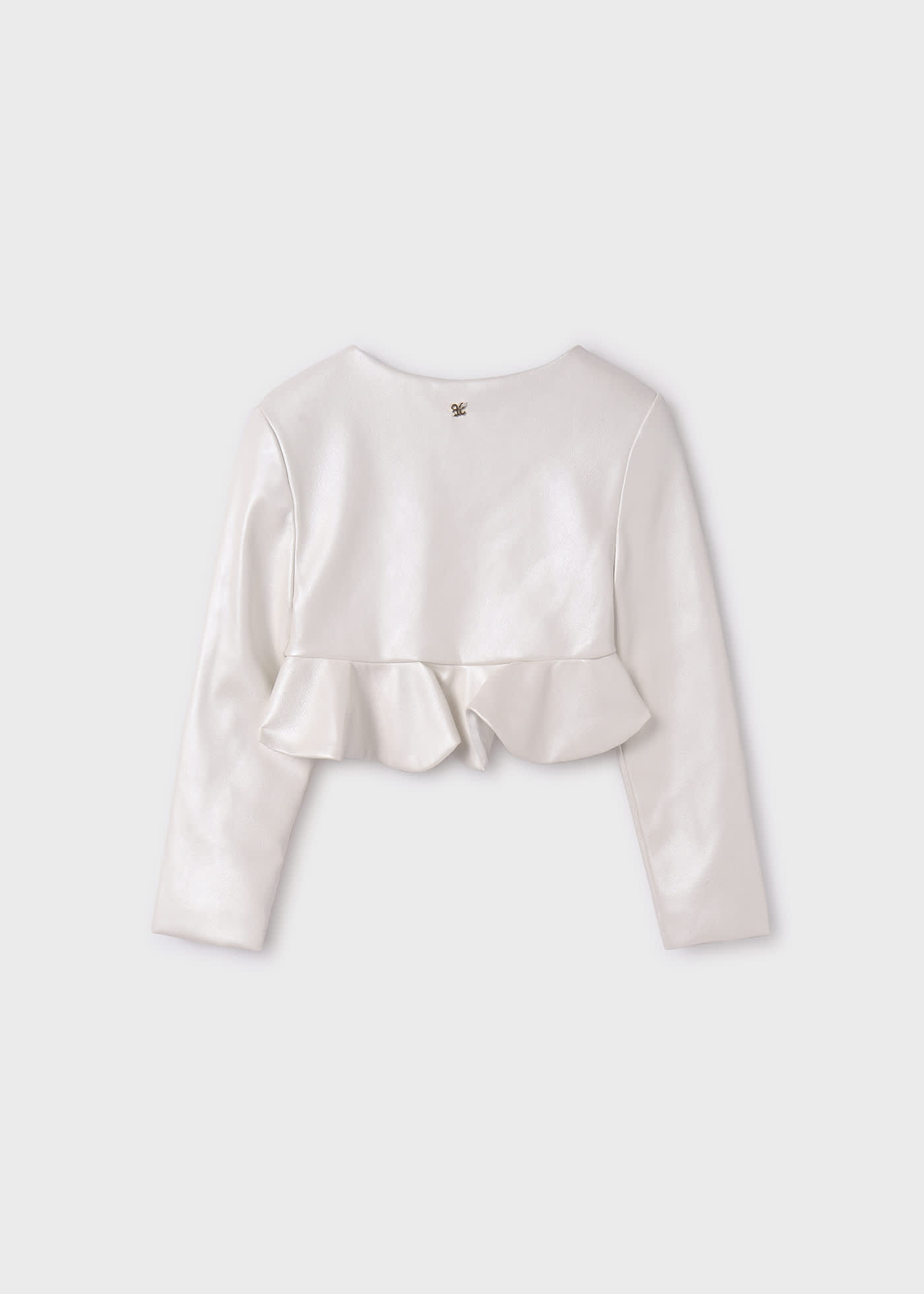 Chaqueta fantasía nacarada niña