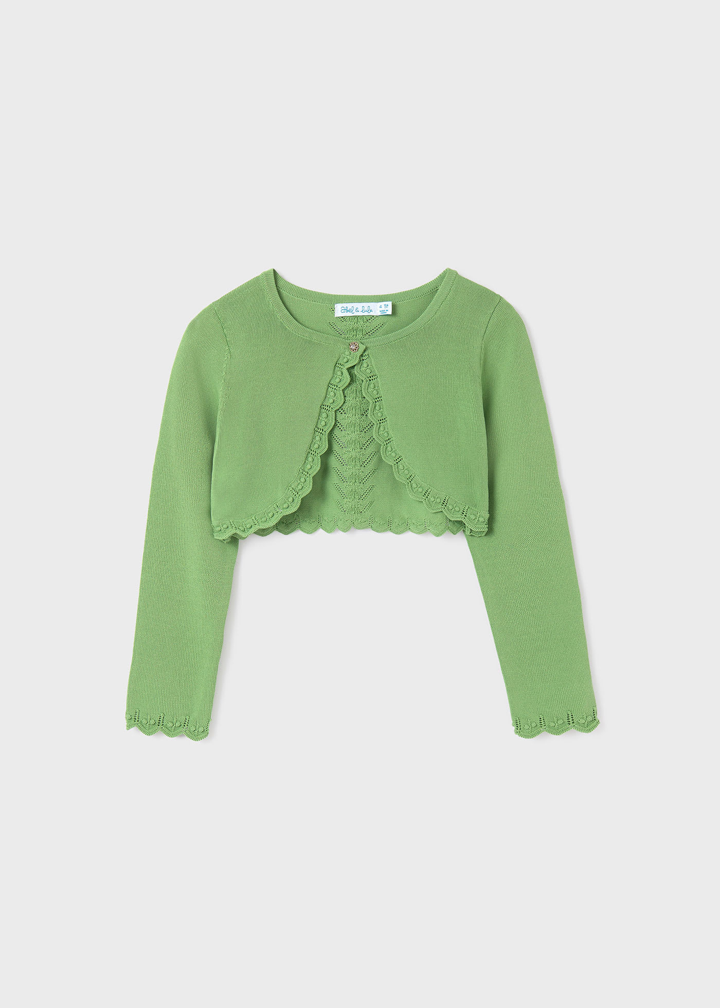 Cardigan tricot bolerino bambina