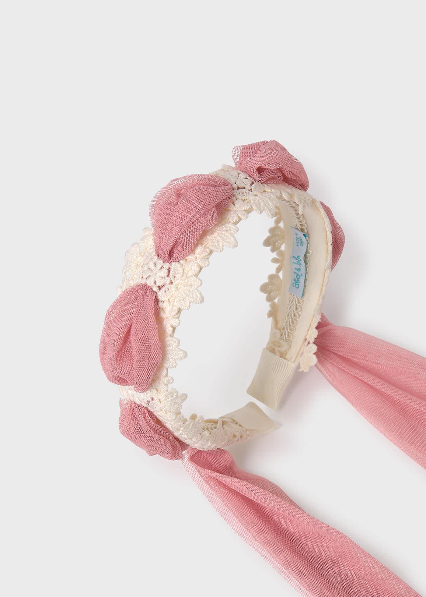 Serre-tête en tulle pour fille